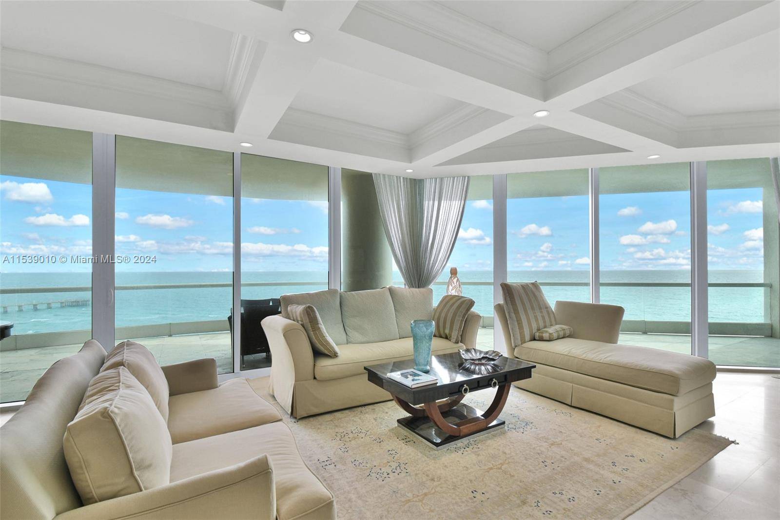 Turnberry Ocean Colony offers this extraordinary residence, providing breathtaking, unobstructed views of the ocean and intracoastal from its NE corner location.