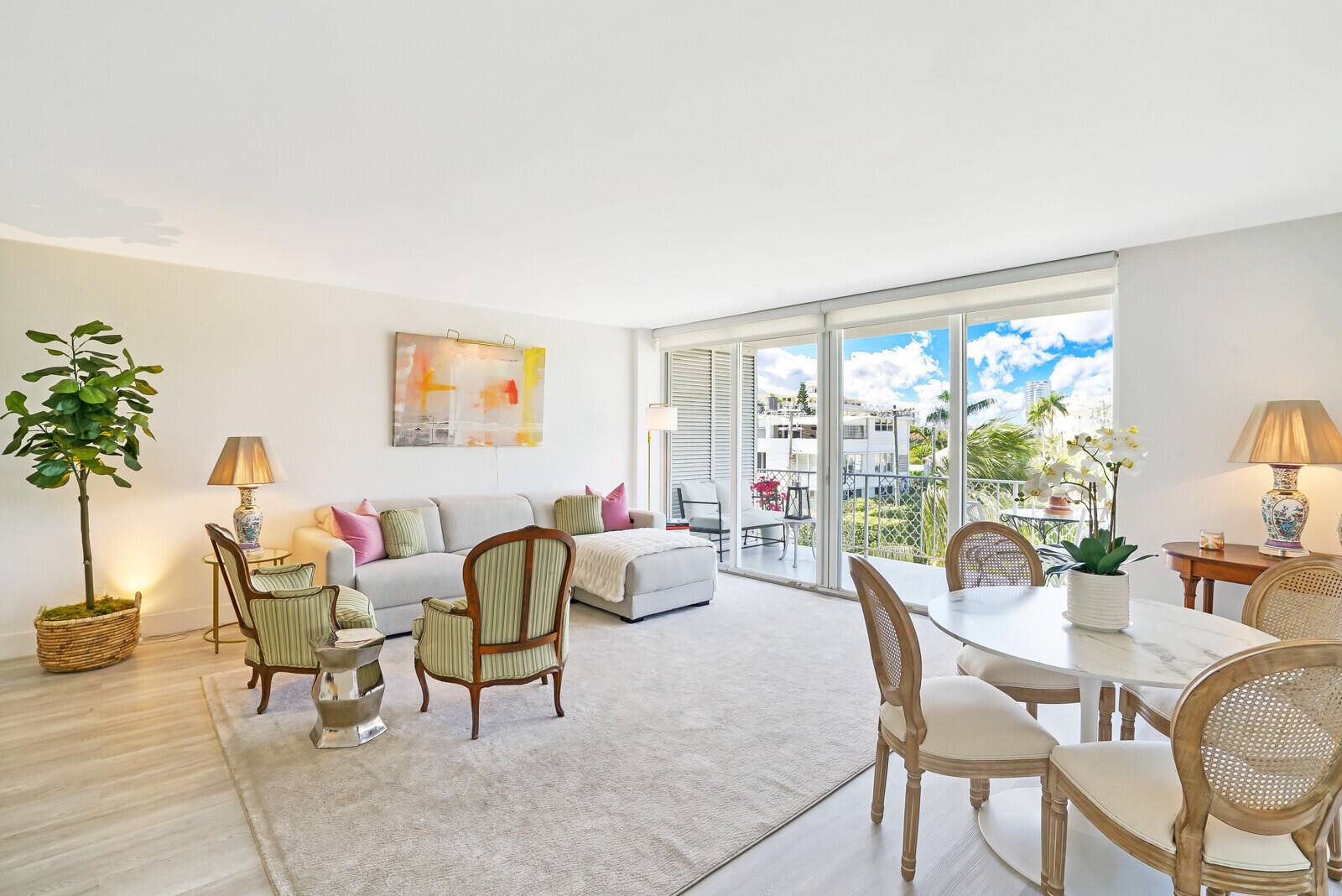Welcome Home to this chic completely renovated 2 Bed 2 bath unit located in the Island House, a boutique white glove doorman pet friendly building !