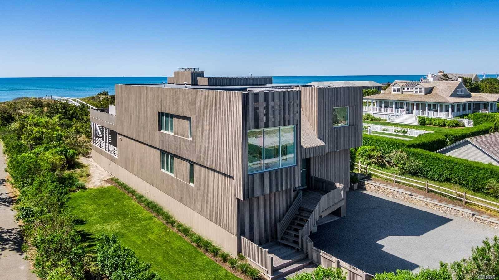 Your Dream Hamptons Oceanfront Lifestyle Awaits At This Truly Magnificent Modern In Quogue !