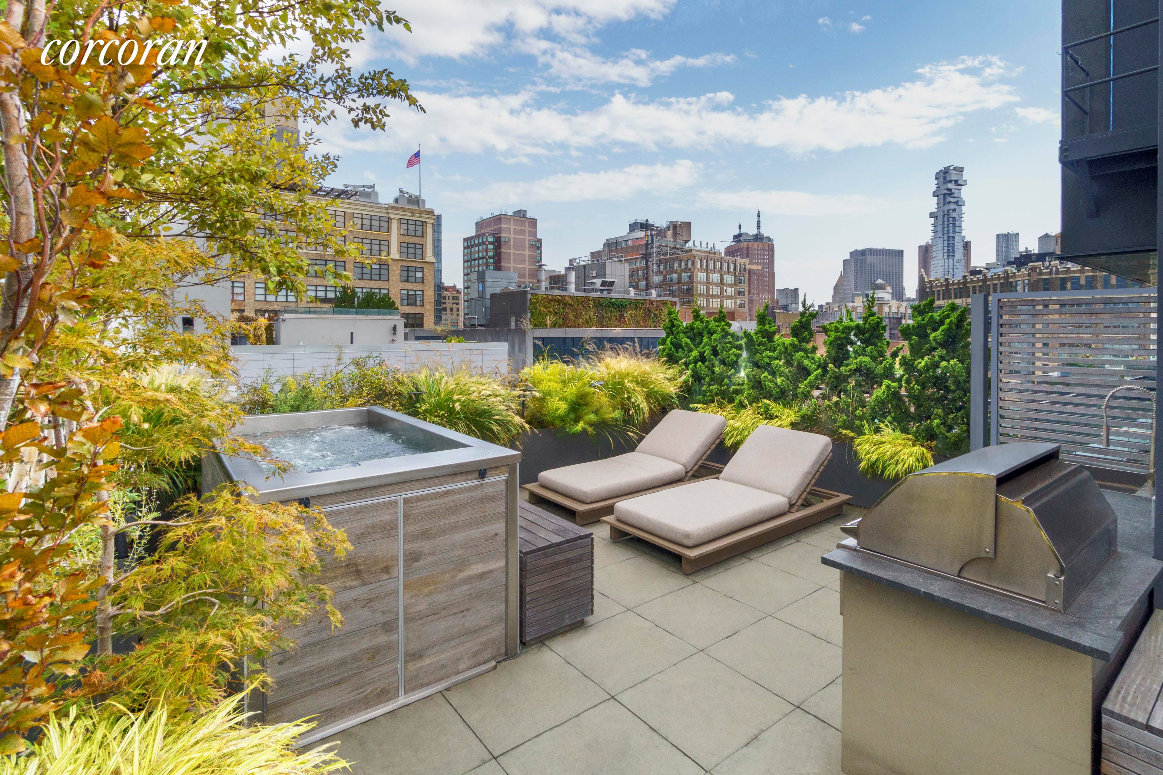 A terrace lover's dream, this incredible duplex penthouse spans 2, 859 square feet of interior space with three sensational terraces totaling 1, 344 square feet including a rooftop terrace with ...