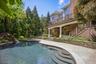 Pool with view of Home