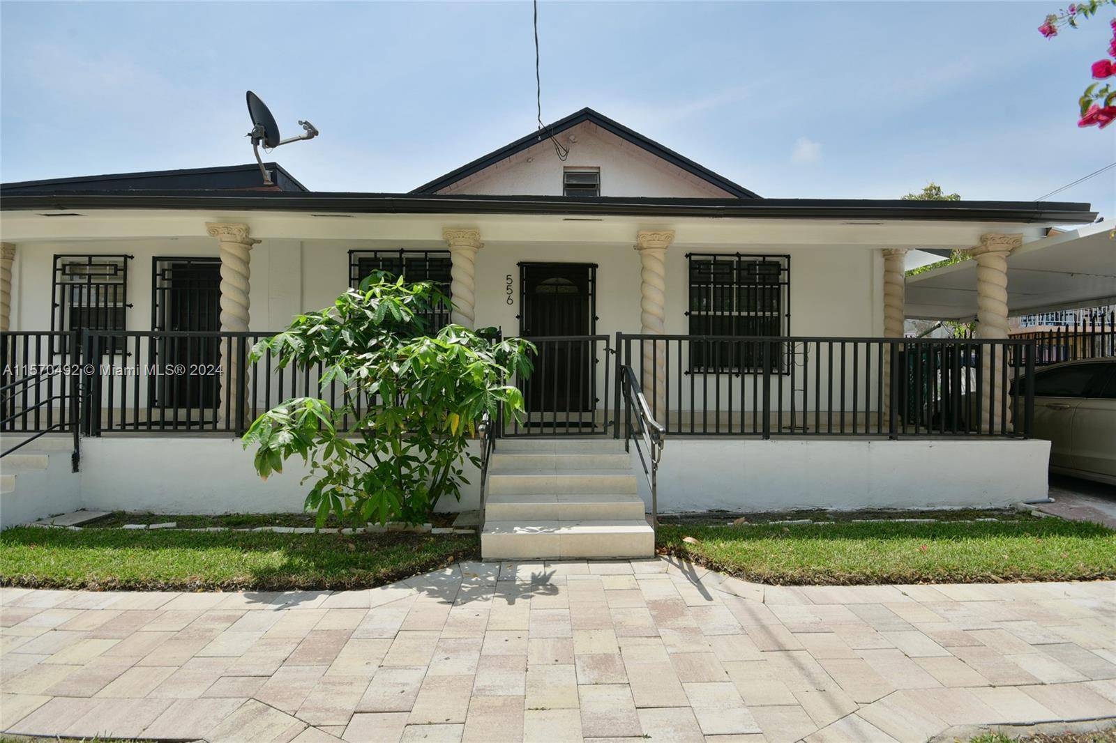 Vintage charm meets modern convenience in this beautifully renovated 4 3 Spanish style home in the heart of Wynwood.
