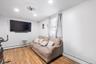 Ground floor apartment living room