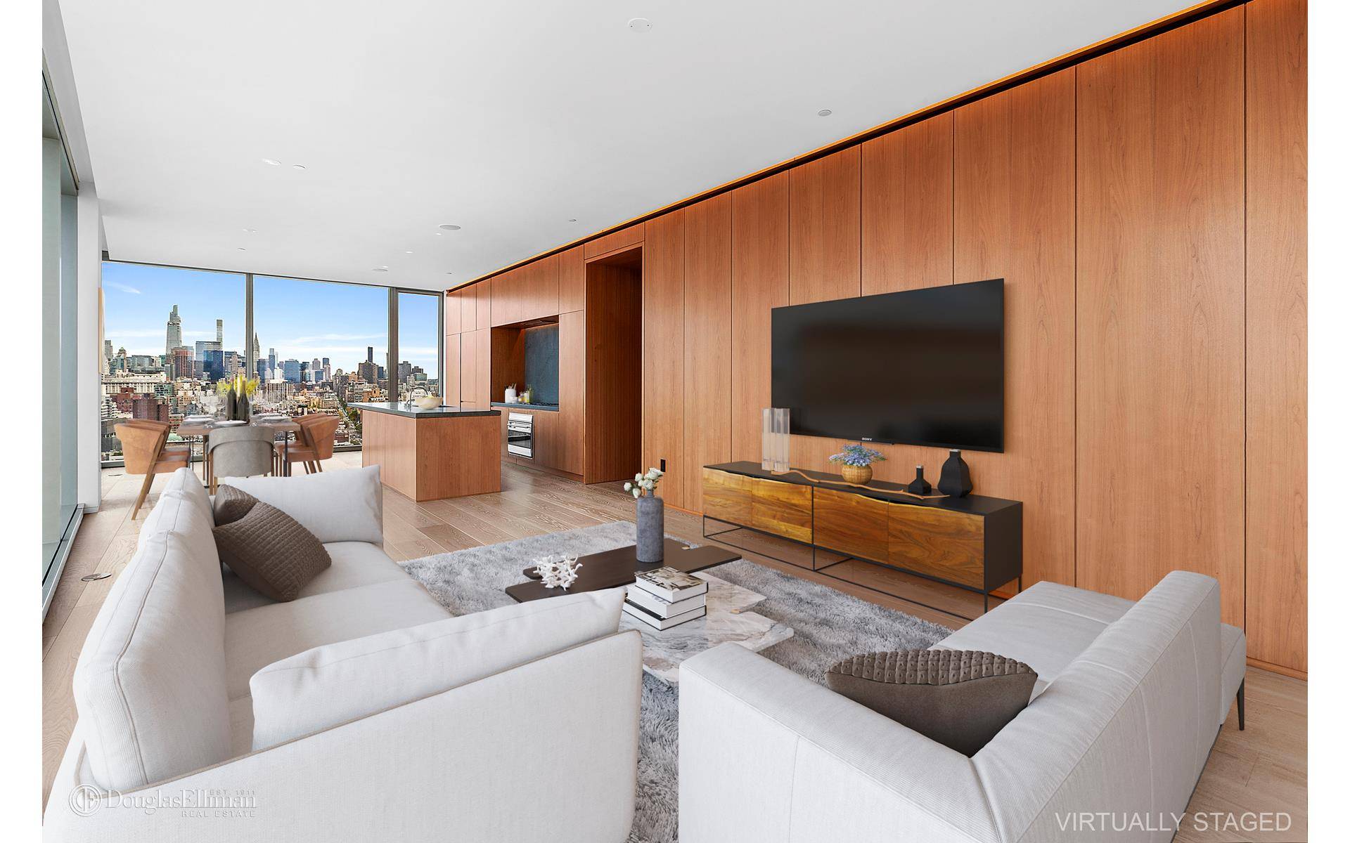 Stunning Herzog amp ; de Meuron column free masterpiece condo with sweeping amp ; unobstructed panoramic views to the South, West, amp ; North.
