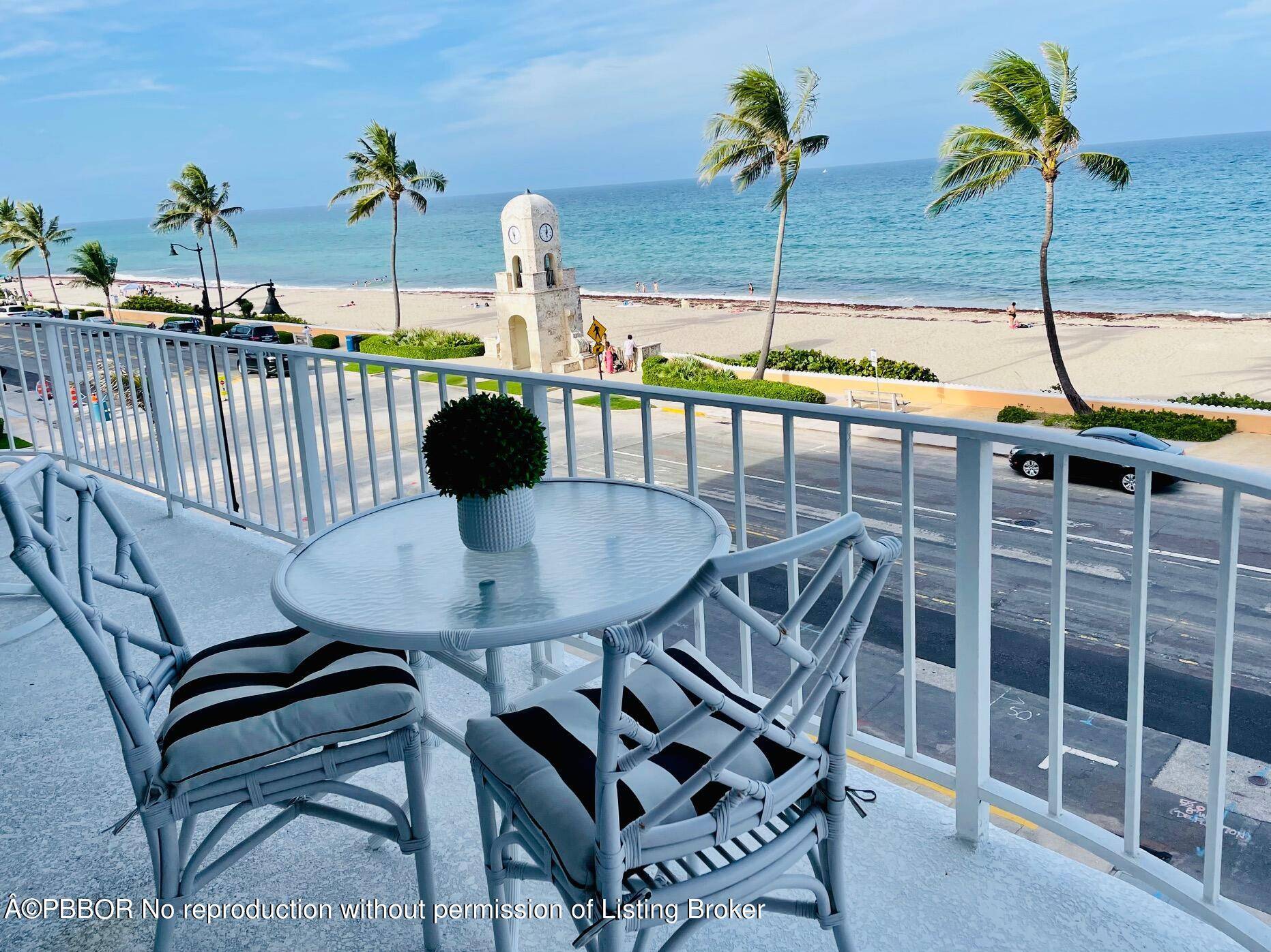DIRECT OCEAN, renovated 2 bedroom apartment, in the most sought after building.