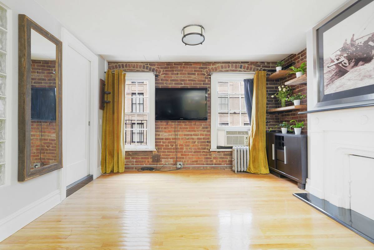 This one of a kind West Village home is set in the charming brick townhouse of a small five buildings co op that share a leafy green rear courtyard a ...