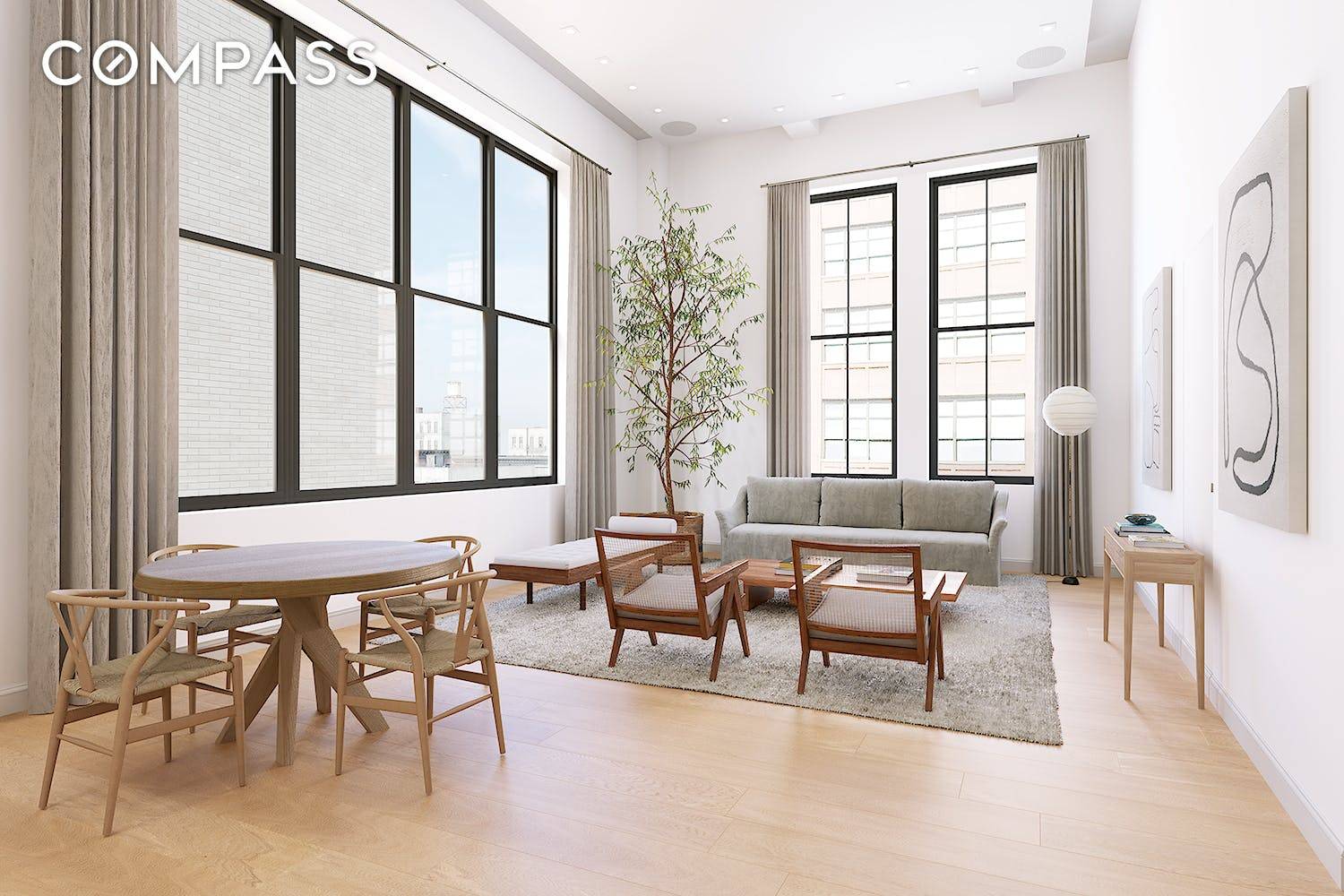 By Appointment Only Spanning nearly 2, 800 square feet, this loft like four bedroom plus office, three and a half bathroom designer duplex is home to many sought after features ...