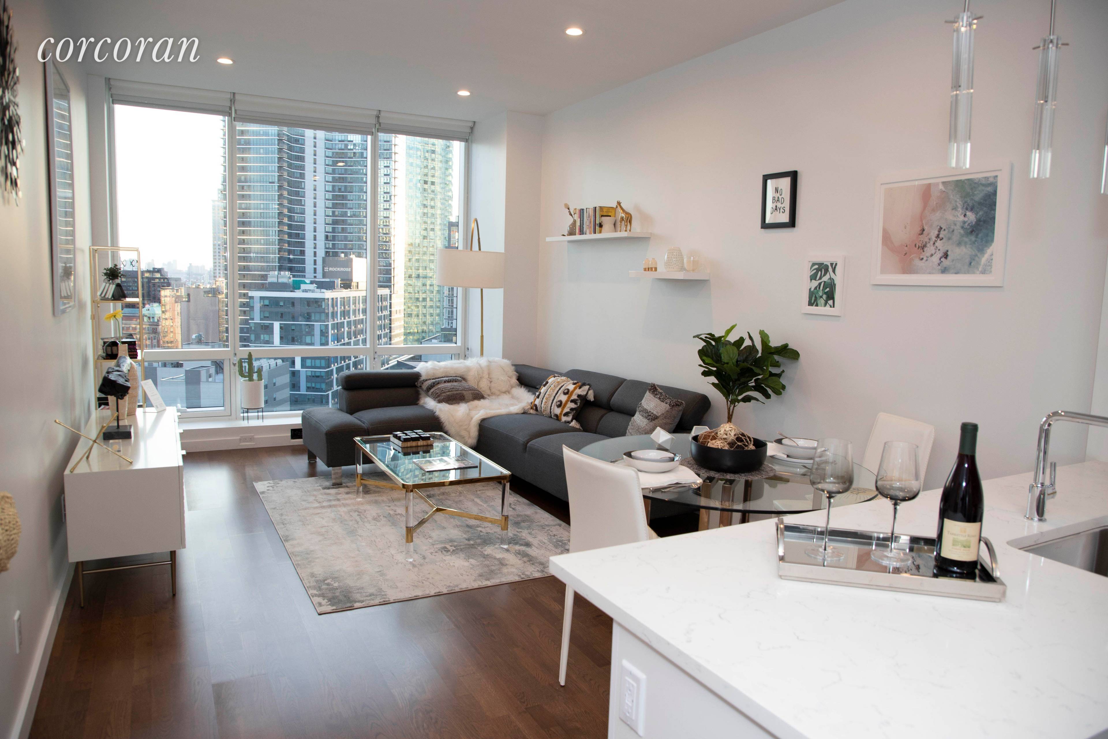 SPACIOUS 1 BED 1 BATH WITH A 15 YEAR TAX ABATEMENT Set in the heart of vibrant Long Island City, Star Tower combines sleek modern design, thoughtful space, and graceful ...
