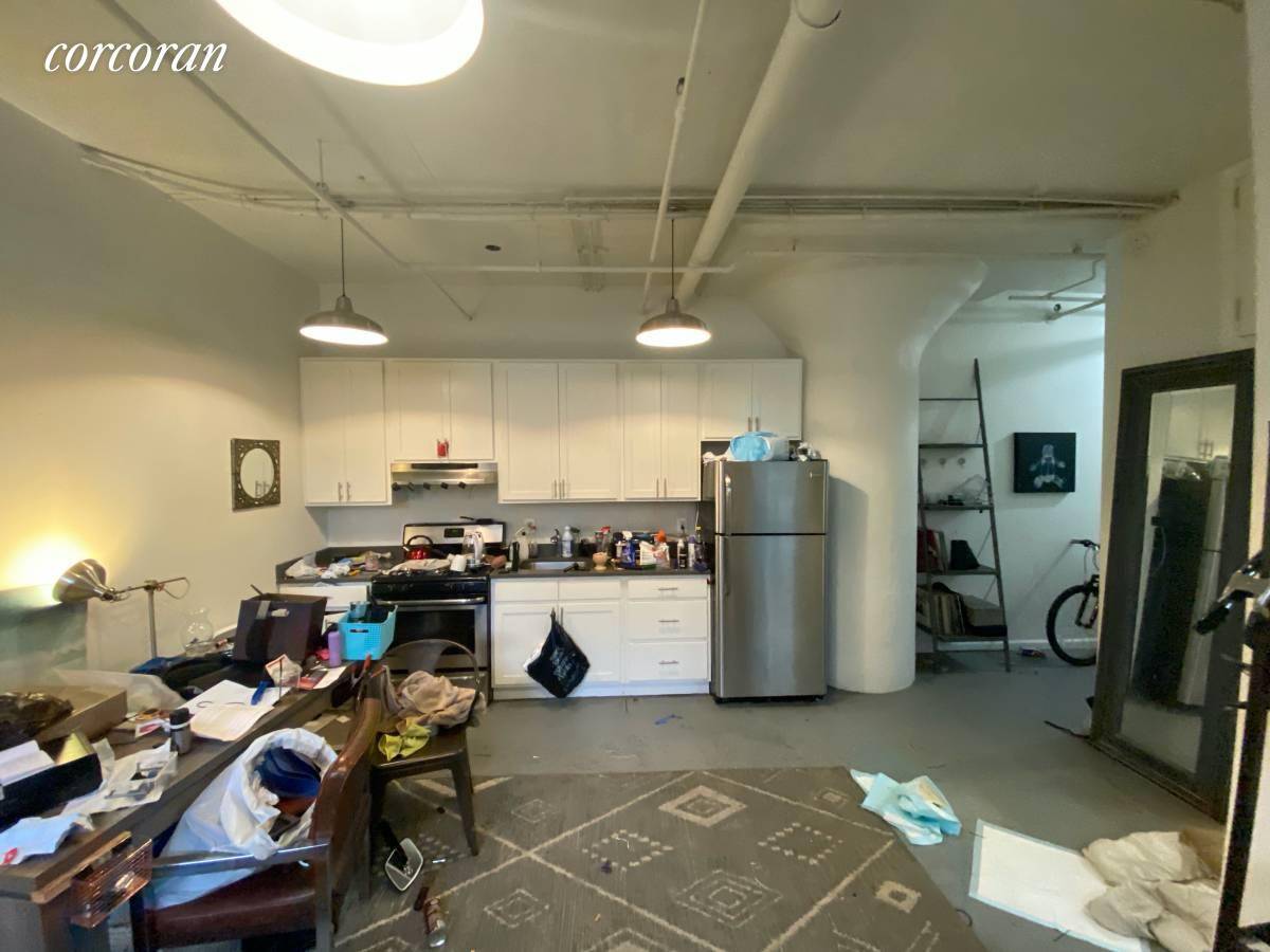 Prime South Williamsburg Berry and South 3rd 2 bedroom loft with concrete floors and ceilings.