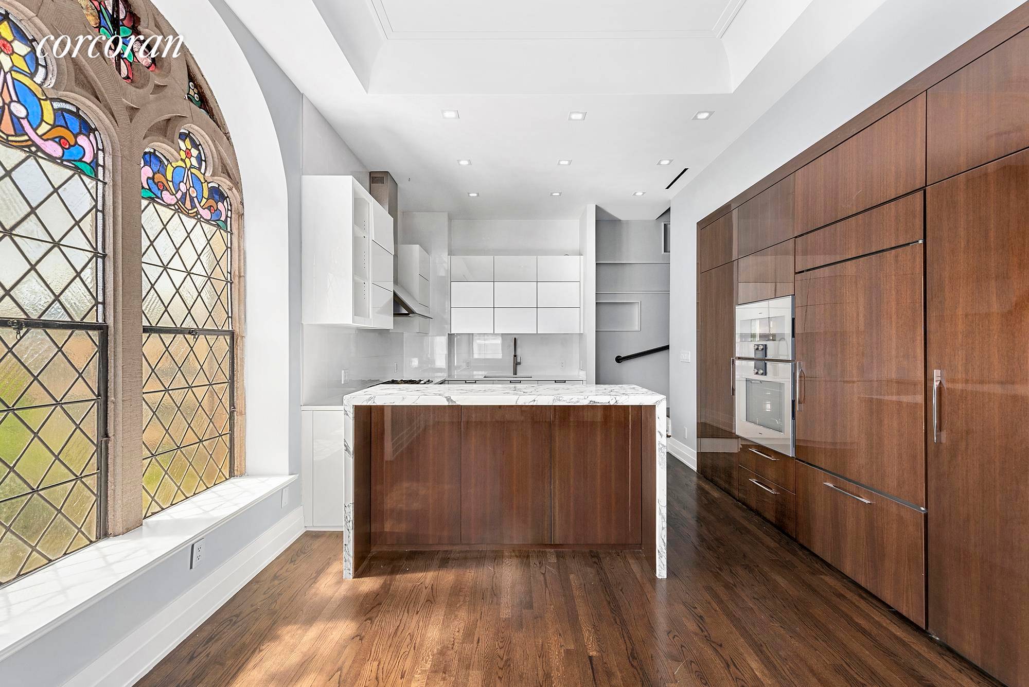 Dont miss your chance to own this historic and spectacular 2025 SF duplex in the Abbey condominium located moments from the magnificent four acre Stuyvesant Square Park !