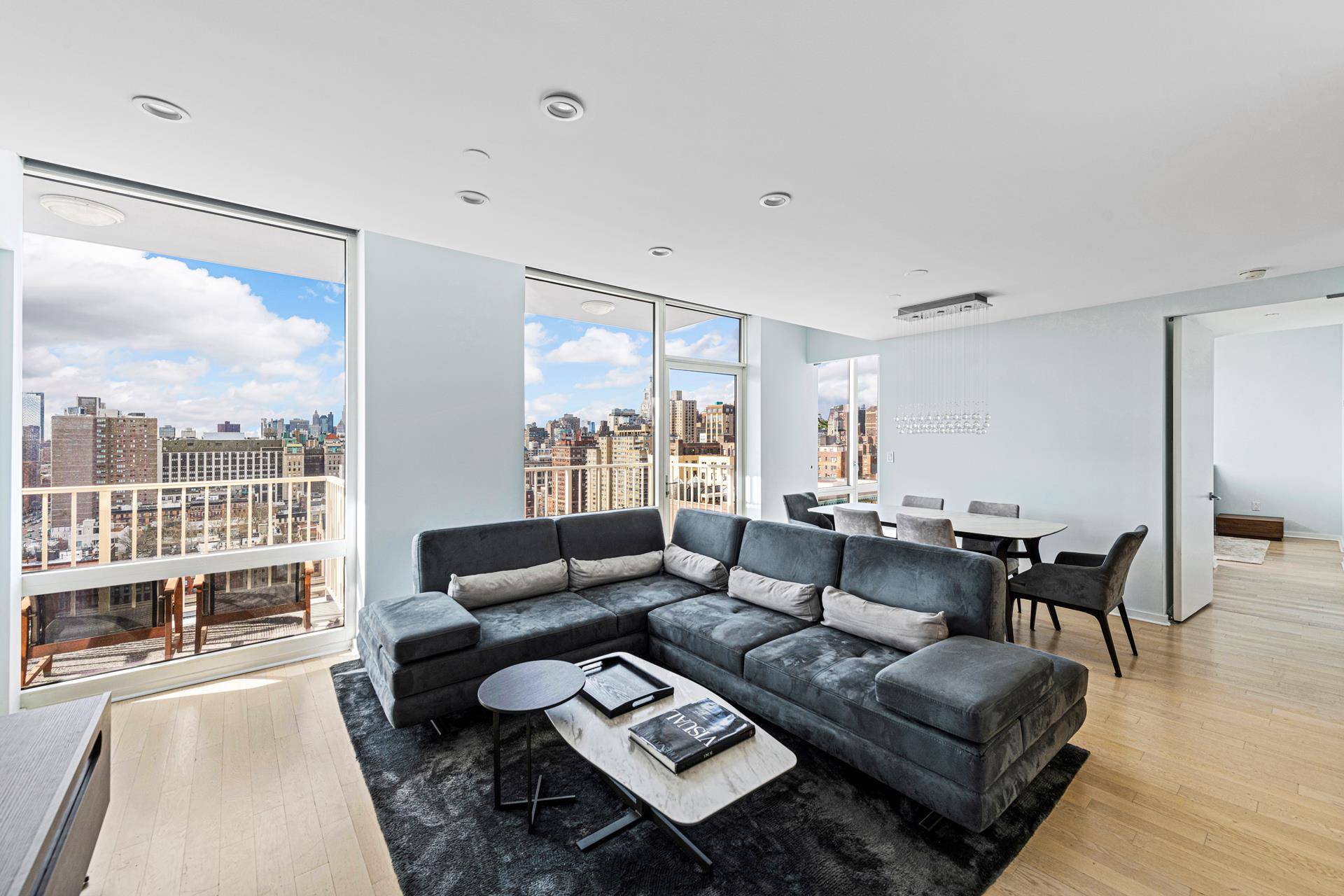 This stunning south facing penthouse at the Gramercy Starck condominium boasts a perfect split two bedroom, two bathroom layout with breathtaking views of the city skyline from all windows and ...