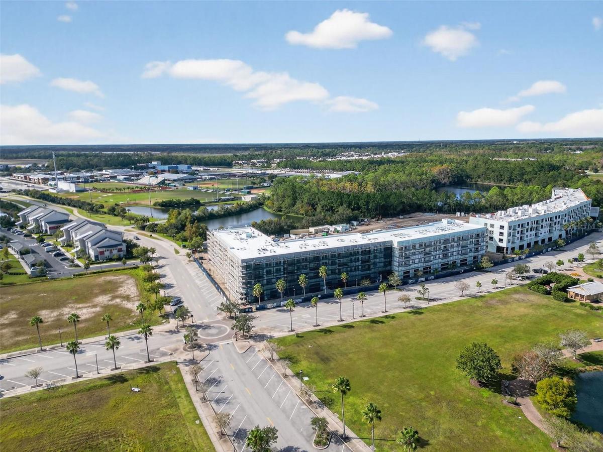 Aerial of The Promenade at Town Center