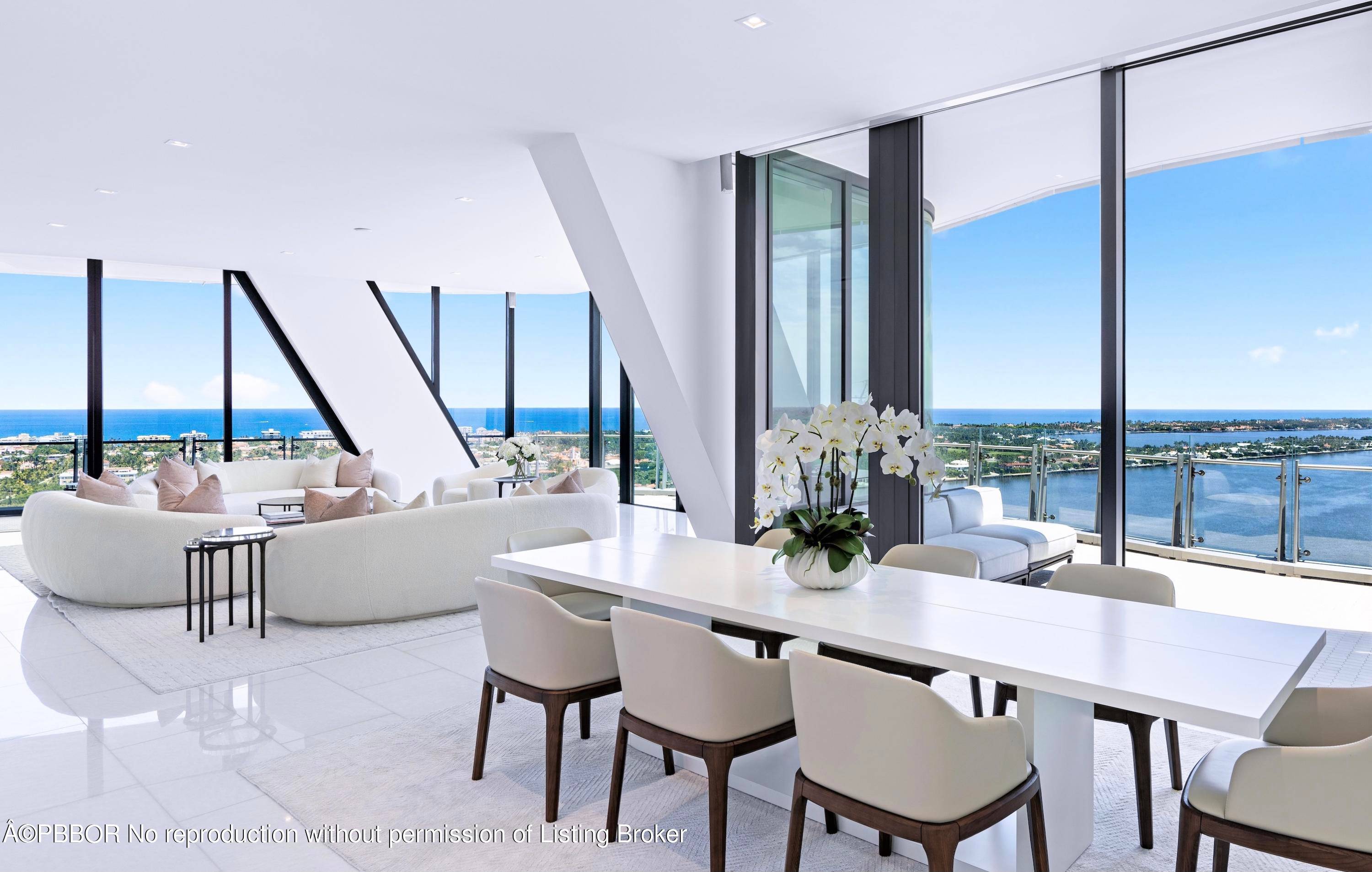 THE MOST MAGNIFICENT Impressive Panoramic Views are seen as soon as you step inside this one of a kind, ultra luxury SE corner residence at The Bristol.