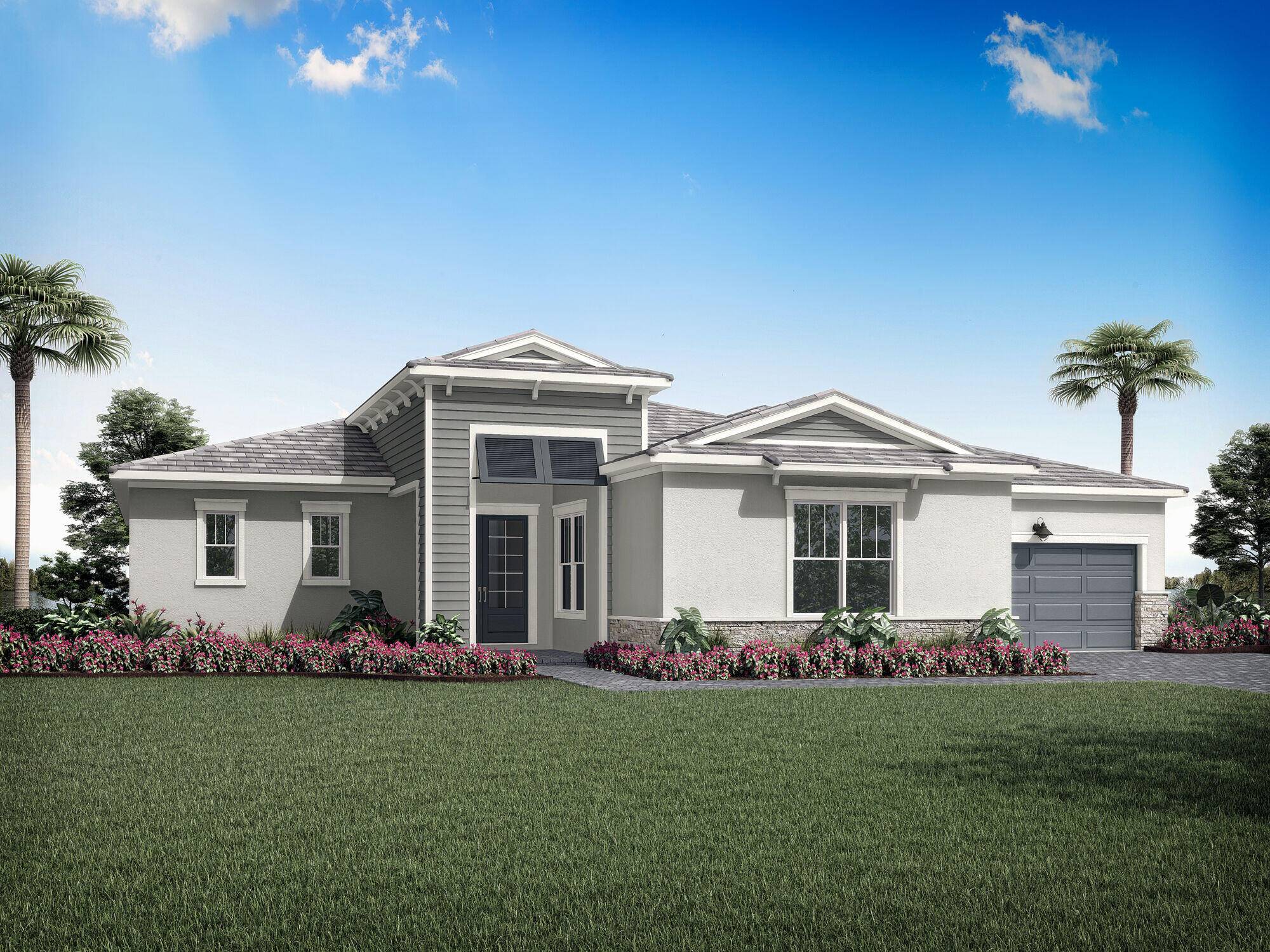 The 2, 809 square foot Conrad floorplan offers comfortable, spacious living space in an attractive, one story configuration.