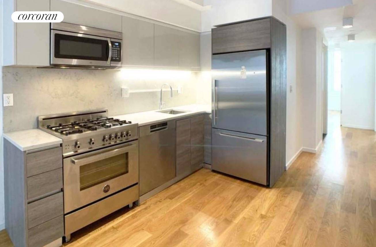 Beautiful gut renovated two bedroom, two bathroom home that wraps the finest finishes, incredible light and outdoor space in Old World New York City history.