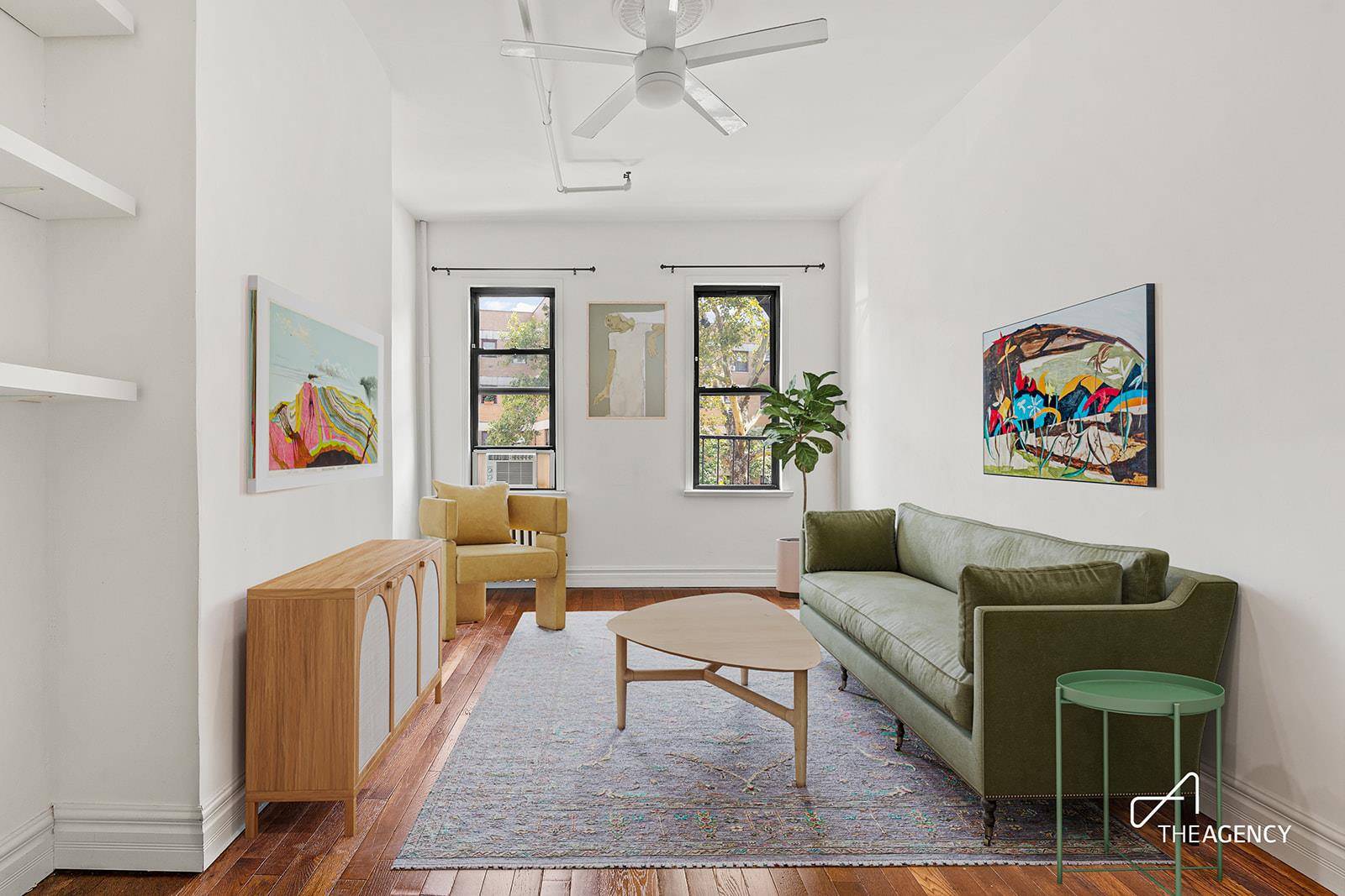 Utterly charming and warm, this 1 bedroom home with an office nook is the antidote to cookie cutter apartment dwelling.