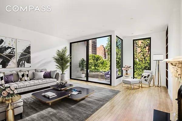 Spectacular one of a kind PH duplex, occupying the top floors of a boutique building directly on Gramercy Park.