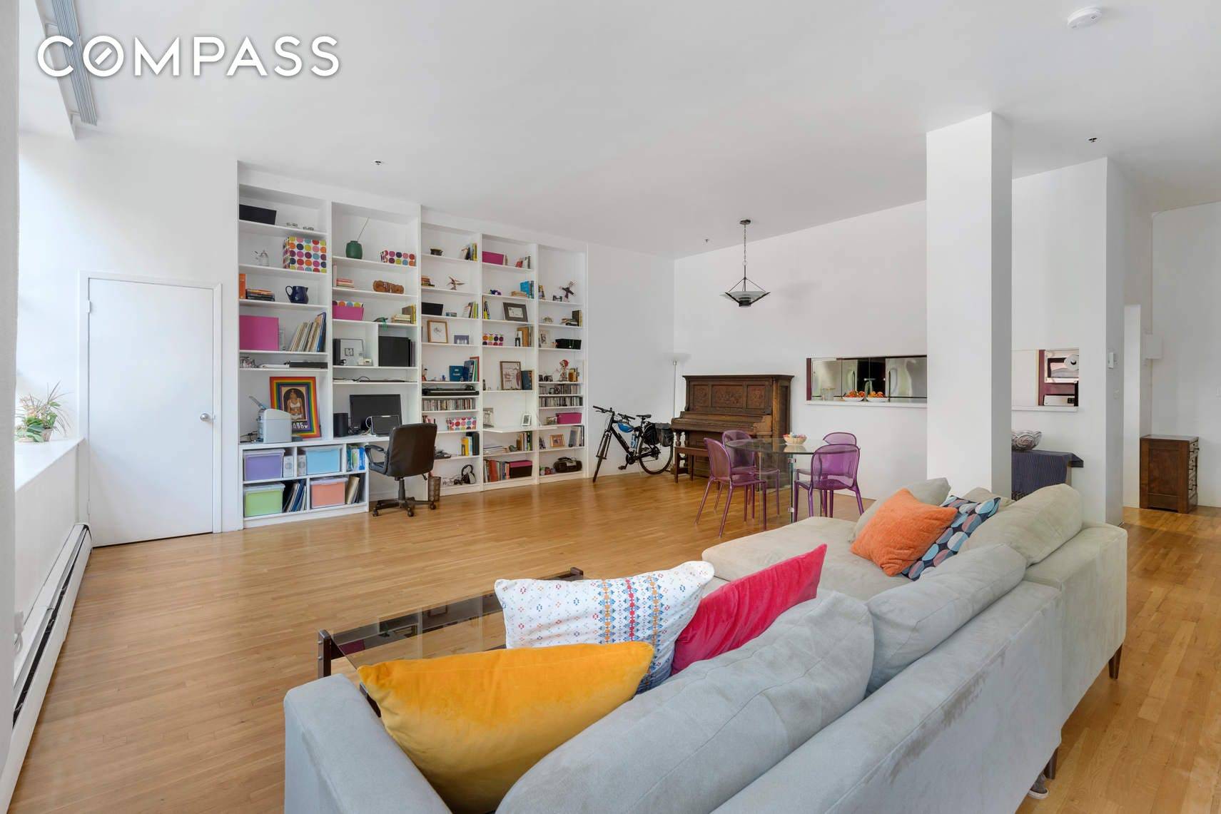 Rarely available in prime Clinton Hill, apartment 2I at Clinton Mews is a classic, open loft with 10'10 ceilings and massive oversized windows that harken back to its industrial roots ...
