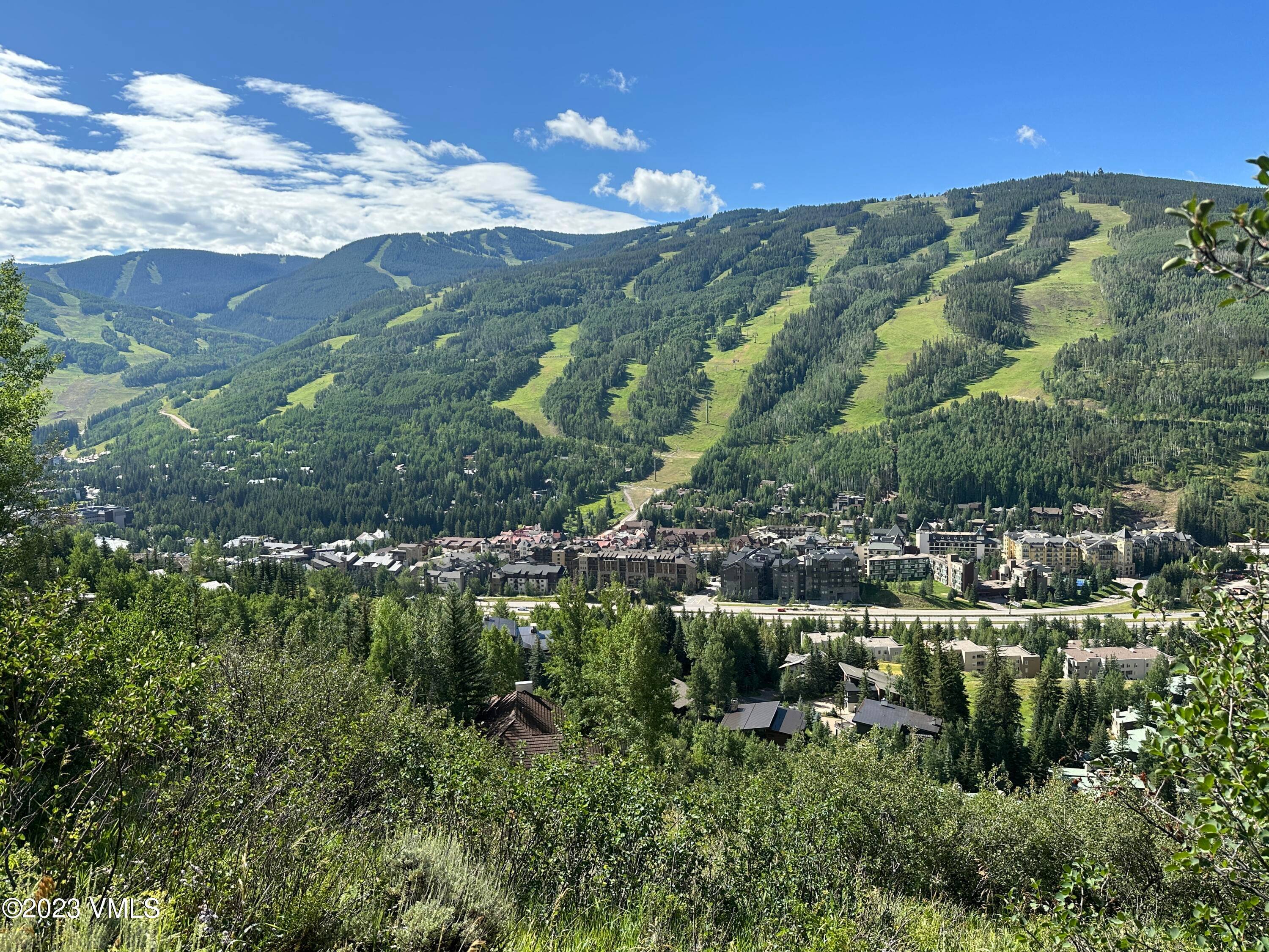 Terrific opportunity to build your dream home on this home site with spectacular views overlooking Vail Mountain !