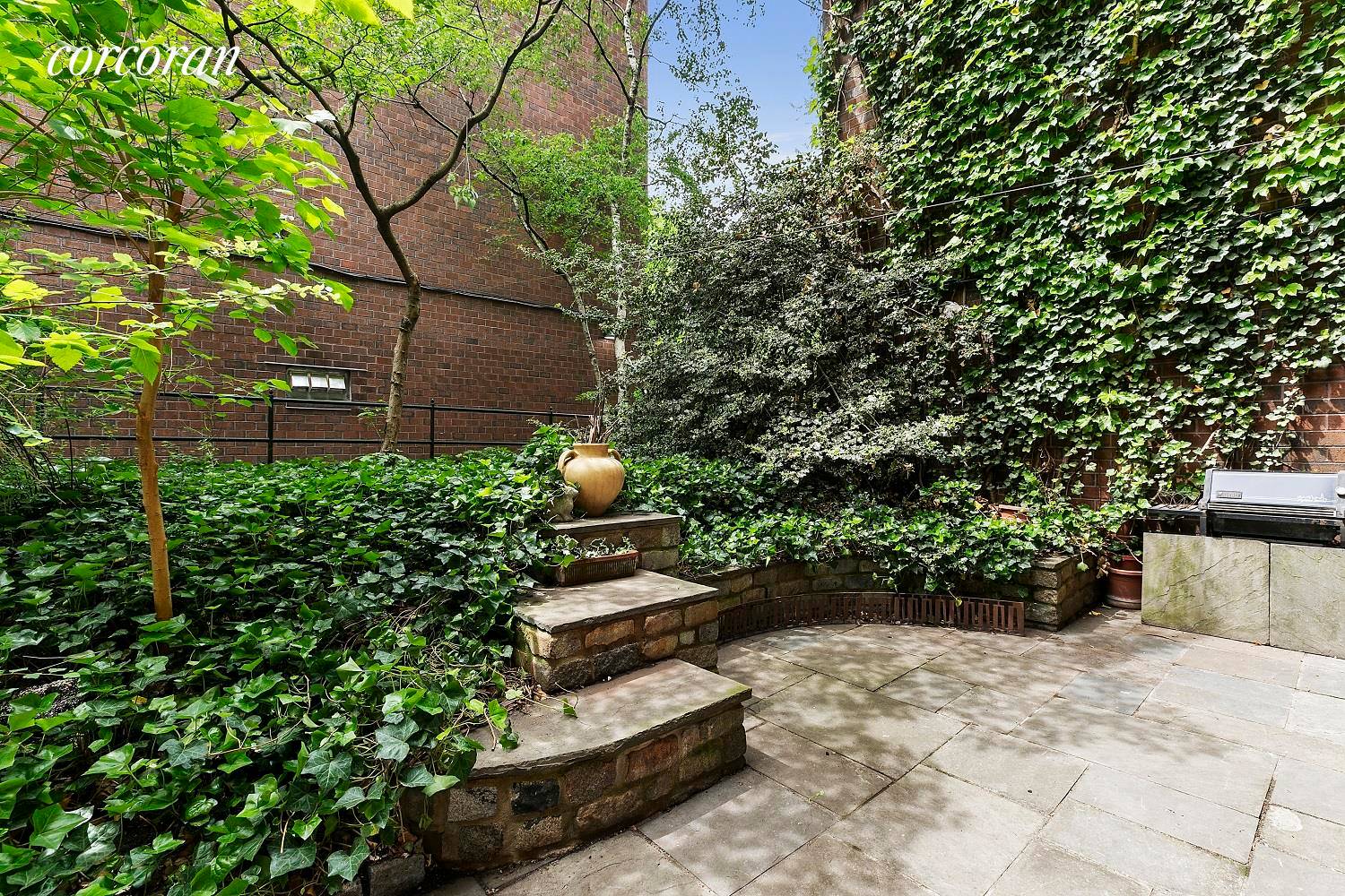 Create your dream 3 bedroom, 2 bath home with large private garden on quiet Washington Street in the West Village, just a block from Hudson River park.