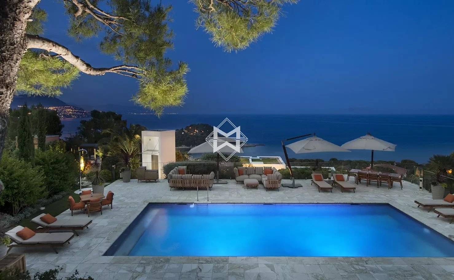 Architect villa with panoramic sea view