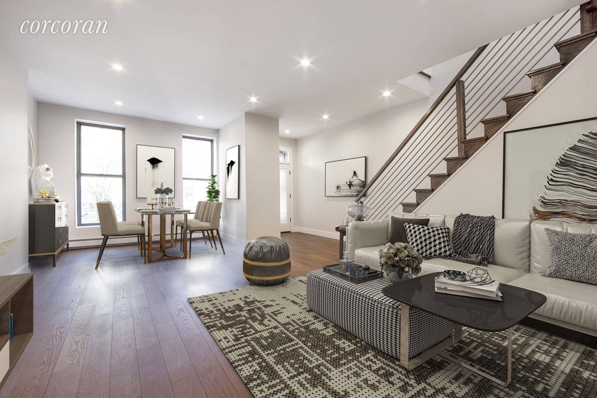 1324 Bergen Street introduces luxury to this tree lined Historic Crown Heights block.