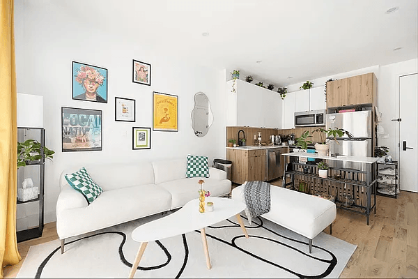 AVAILABLE 12 8 25 Welcome to 147 Stanhope Street, Apartment 3A a beautifully renovated one bedroom residence in the heart of Bushwick, featuring a private balcony and modern finishes throughout.