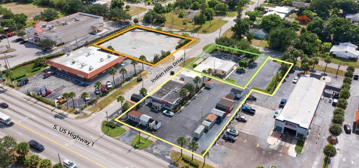 Tuff Shed Property highlighted in yellow.
