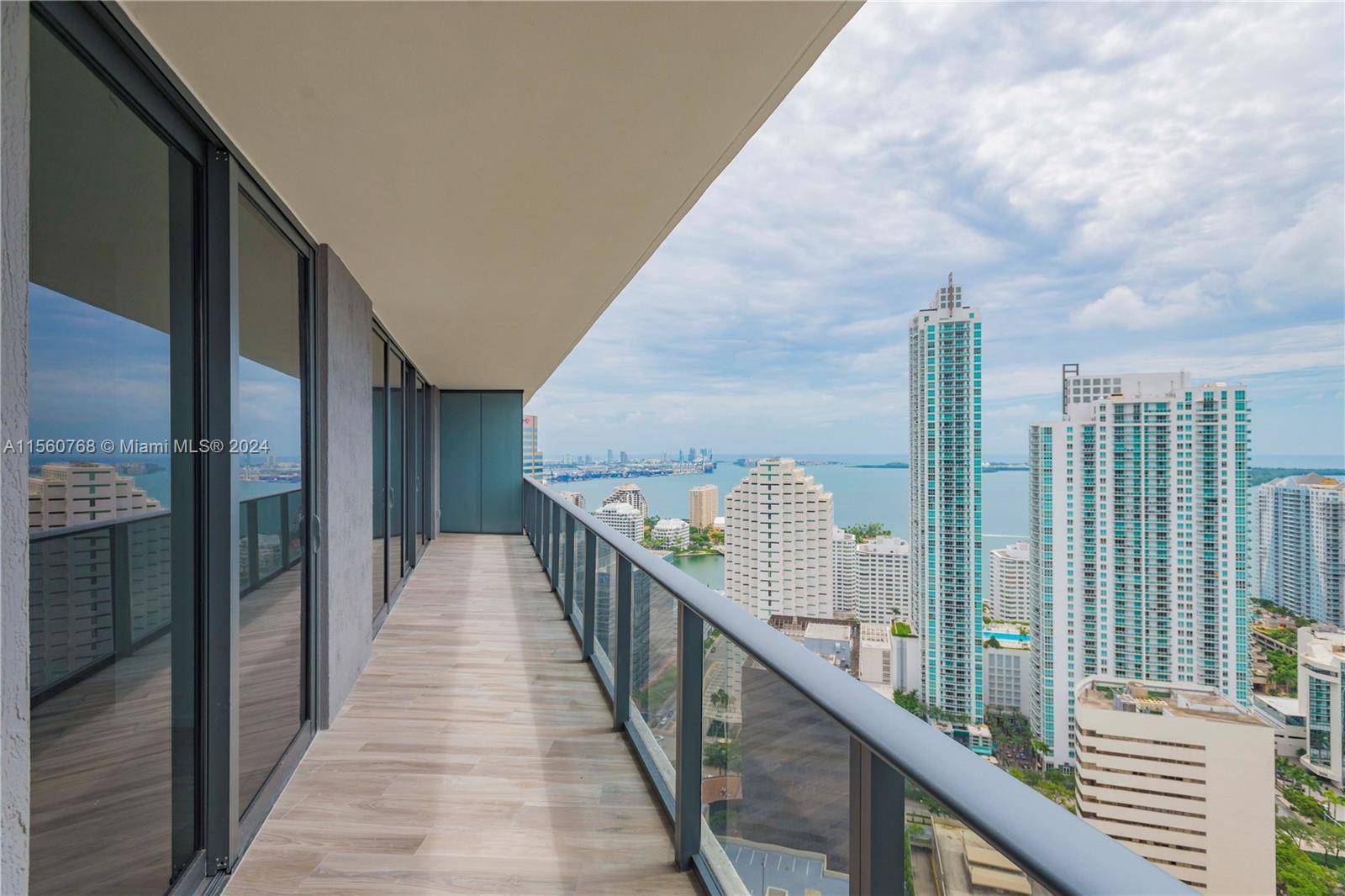 On the top of the 54th floor at SLS LUX, Brickell's most elegant condo.