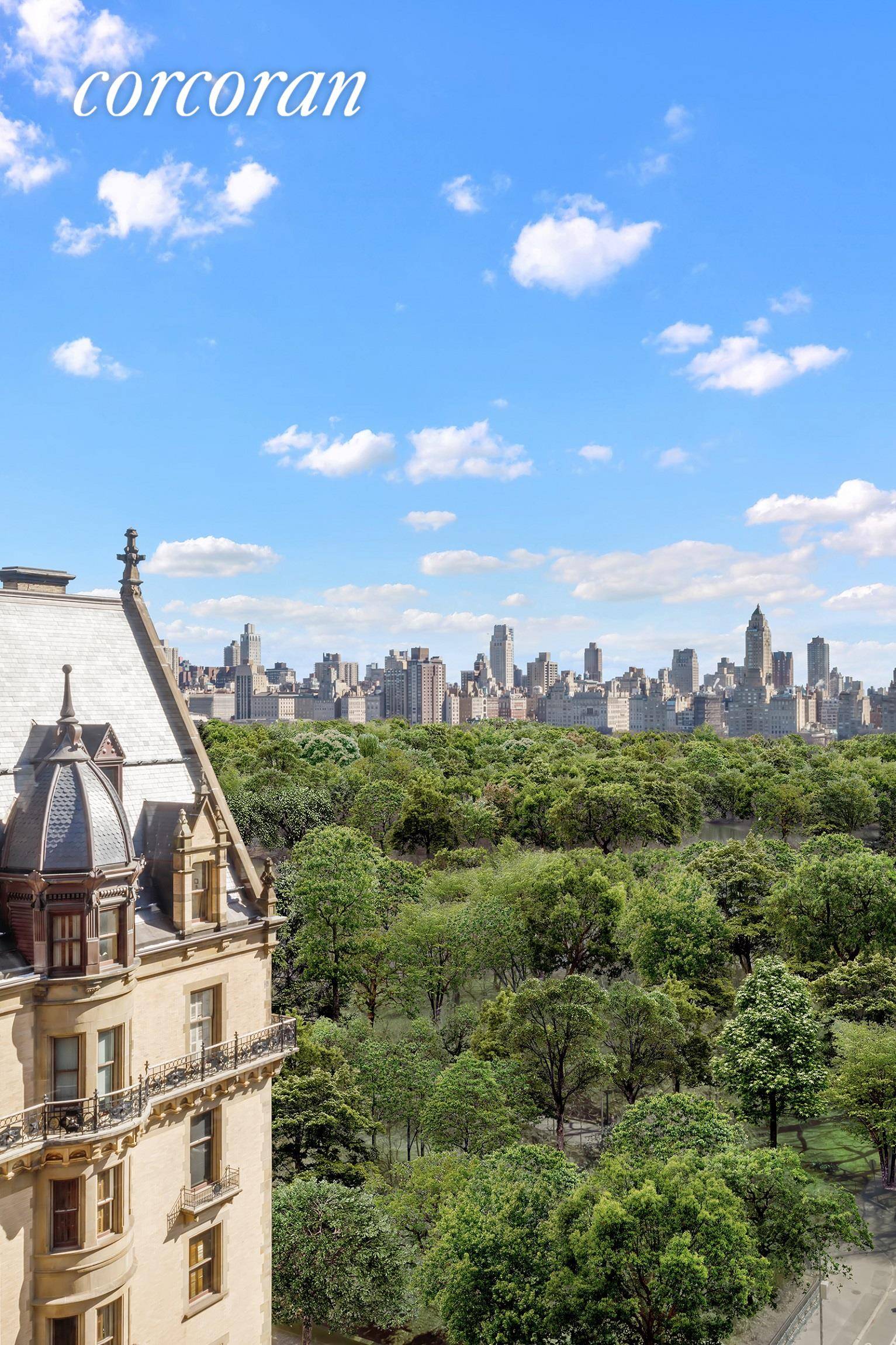 Grand Classic Six at the Majestic with beautiful views of Central Park and the Dakota's iconic facade.