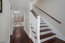 finished steps to attic