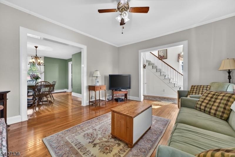 Living Room into Dining Room