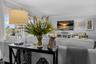 An open area welcomes into into Unit 54S