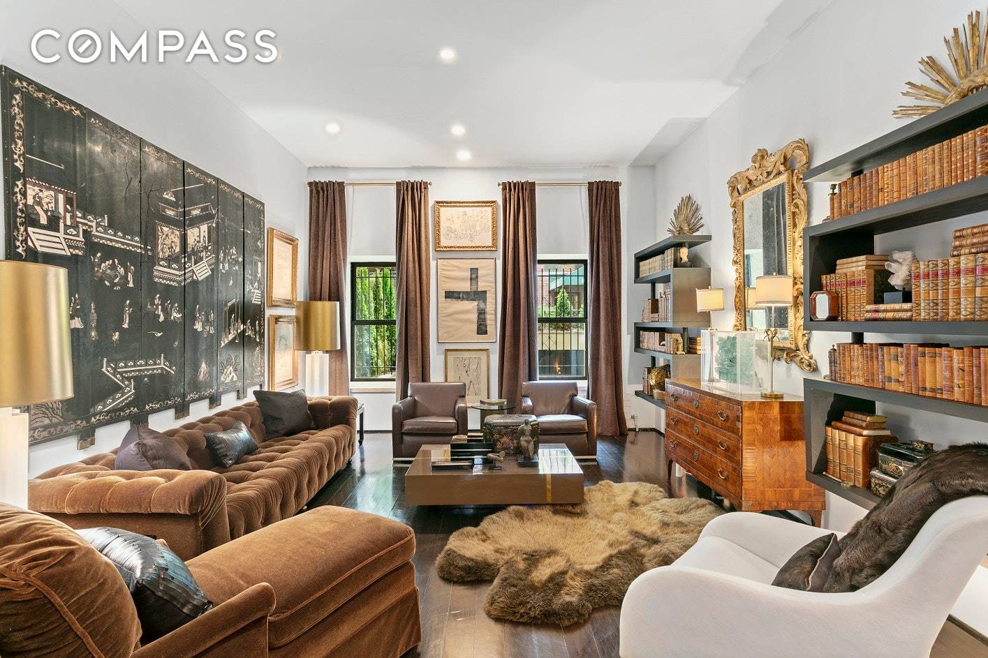 Exquisite Prewar over 3, 300 Sqft Three Bedroom Plus Home Office Triplex Townhouse right off Park Avenue offering for rent.
