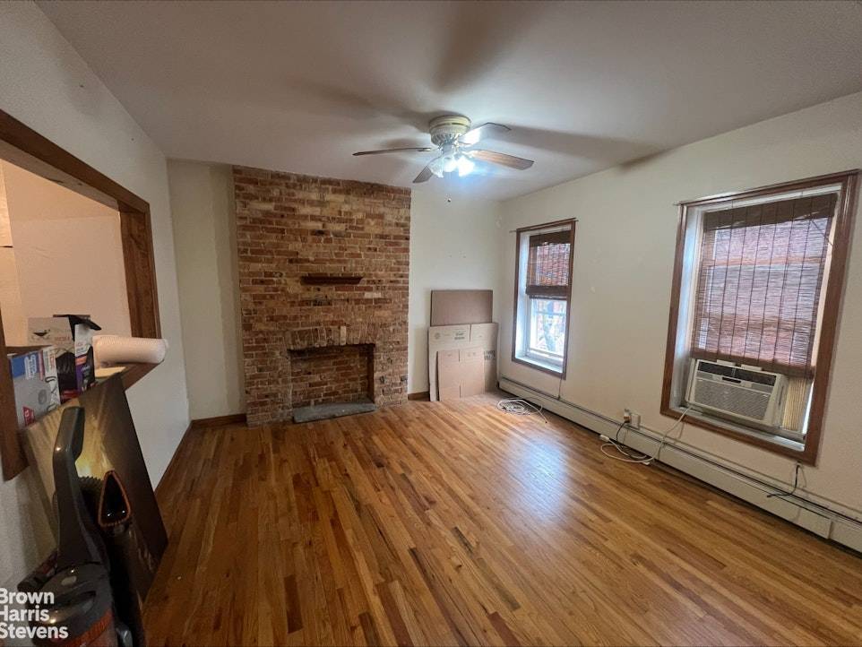 Leases out, and no longer availableCentrally located Clinton Hill ONE BED PLUS OFFICE apartment with Heat amp ; Hot water included !