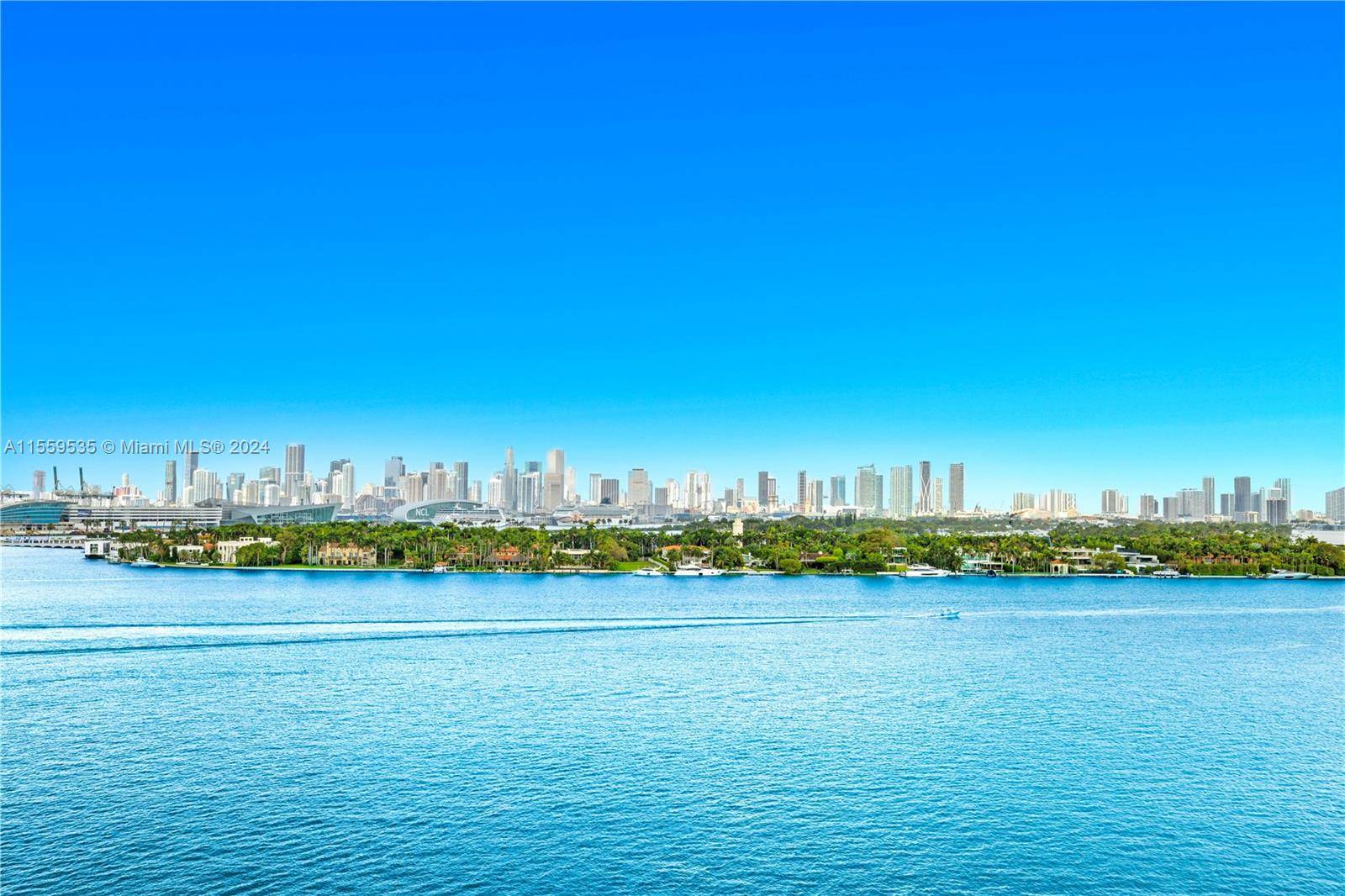 Exclusively available from April 20th to November 30th, this sought after corner unit boasts panoramic views of the bay, ocean, downtown Miami from its expansive wrap around balcony.