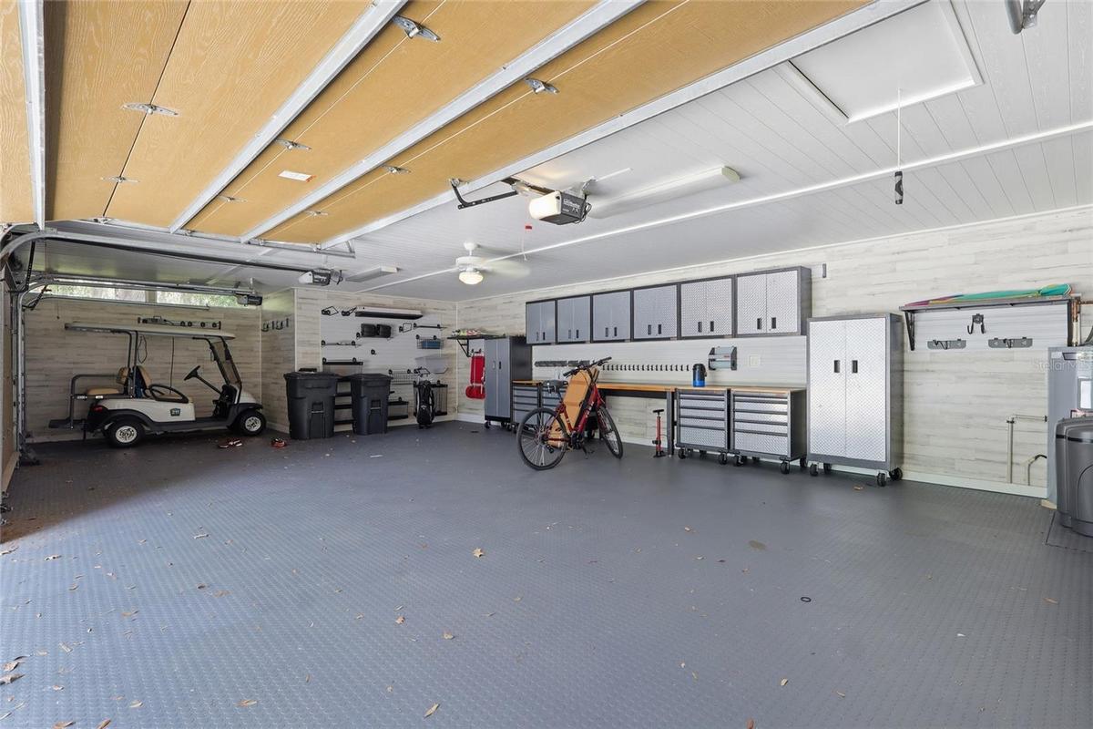 Gladiator renovated garage