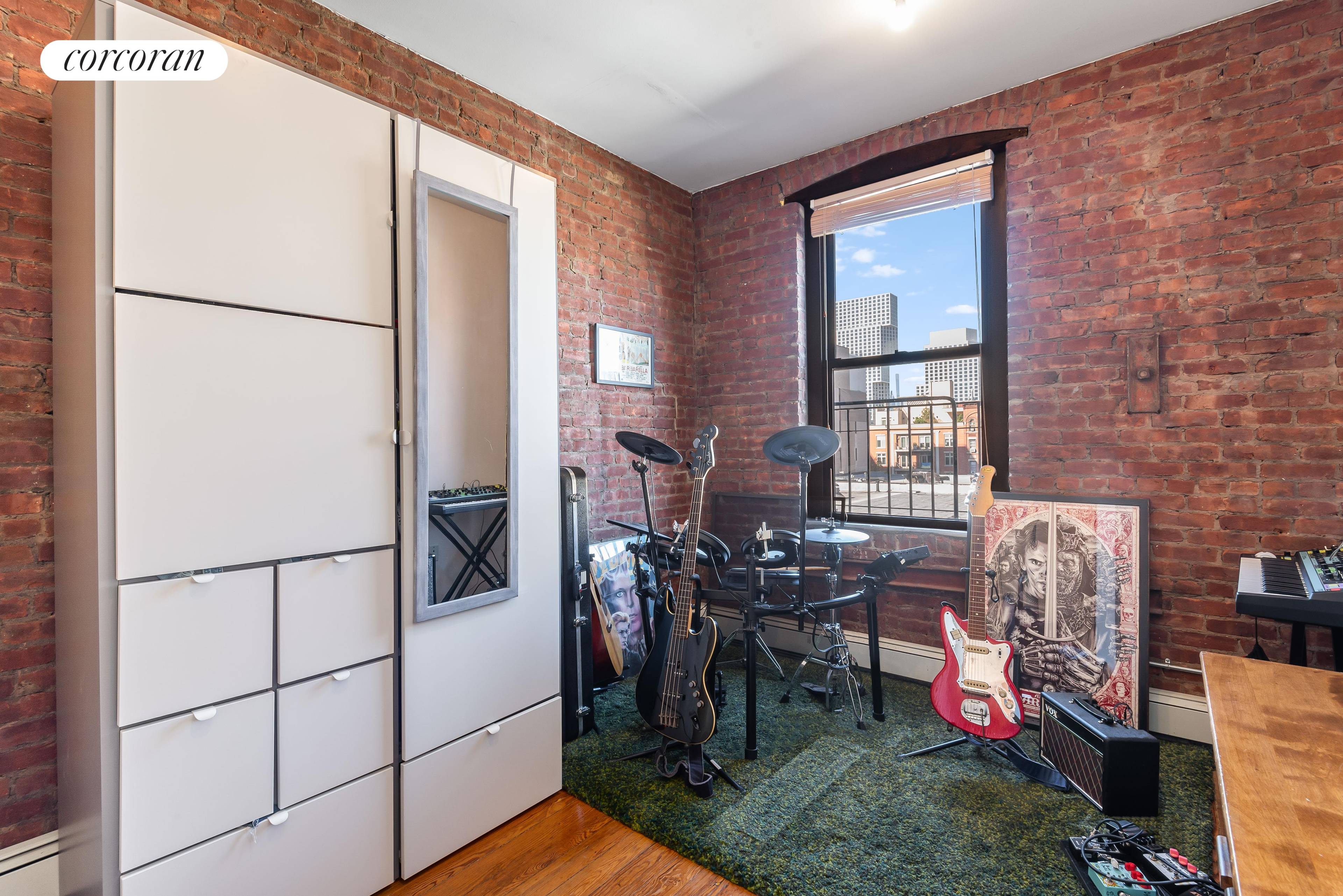 Massive 3 bed loft like, floor through apartment in Greenpoint, featuring a huge private deck.
