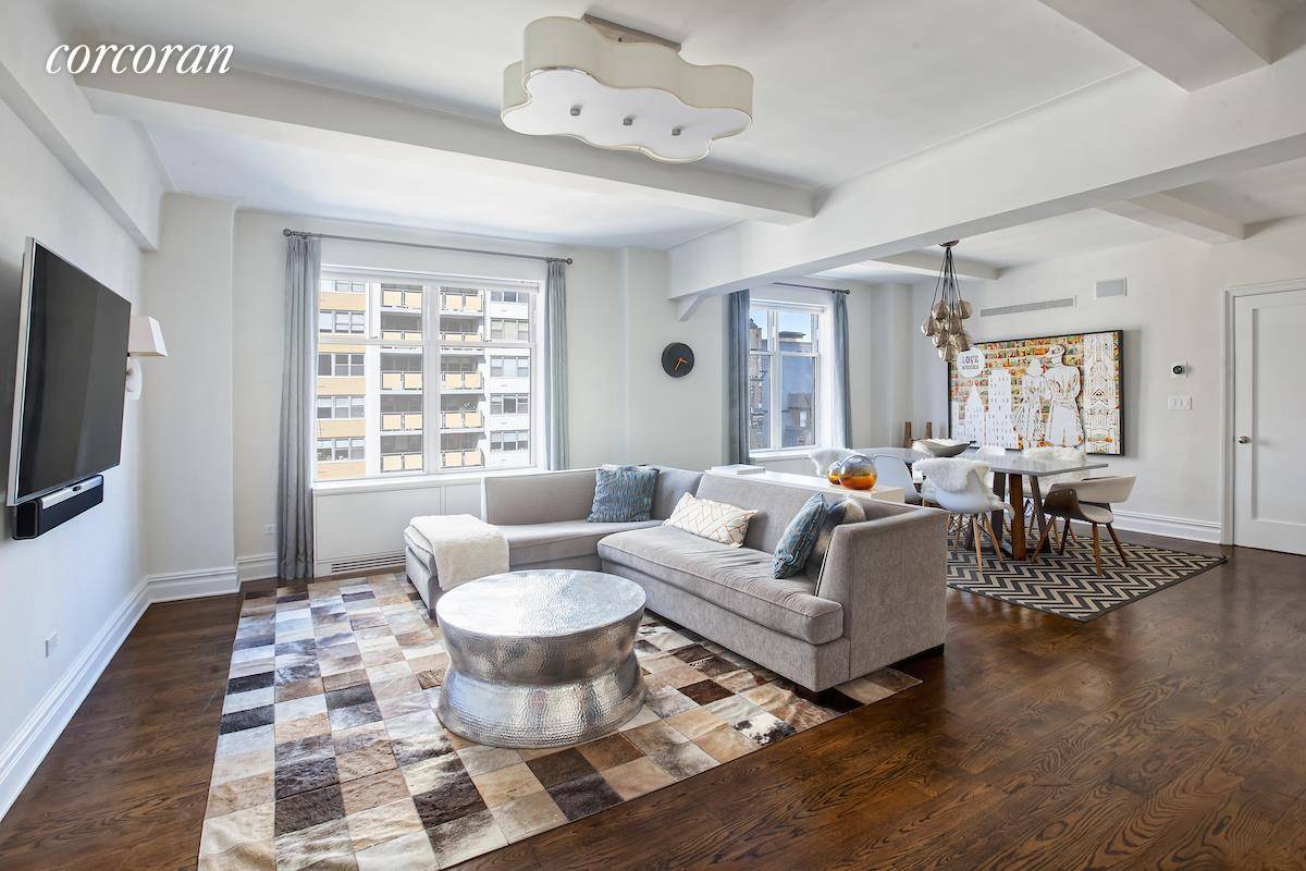 Unique opportunity to rent a stunning, move in ready 4 bedroom, 4 bathroom home at Emery Roth designed Oliver Cromwell building in the heart of the Upper West Side.