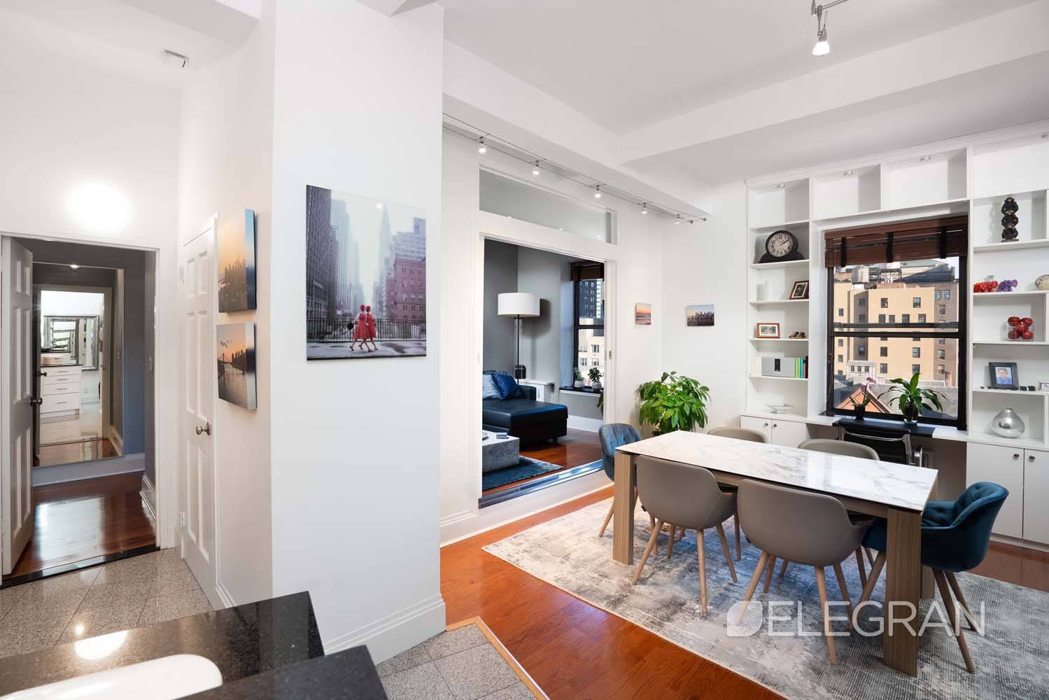 Unit 9C, at 150 Joralemon Street gives you the ability to own in a literal Brooklyn Heights landmark while having an updated space.