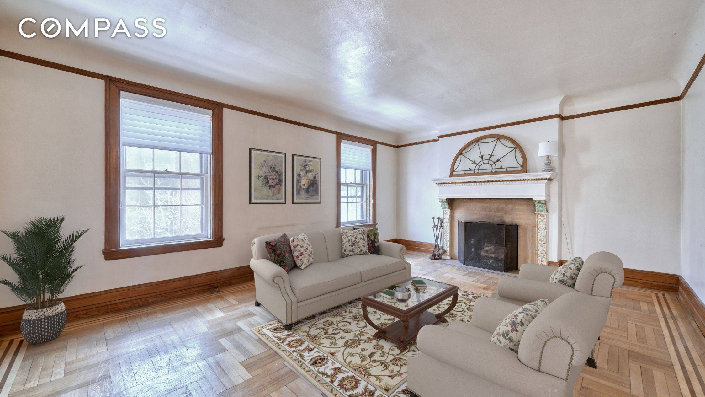 Bring your architect for this rare opportunity for a classic six apartment located in The Towers co op complex in historic Jackson Heights that still boasts some original finishes.