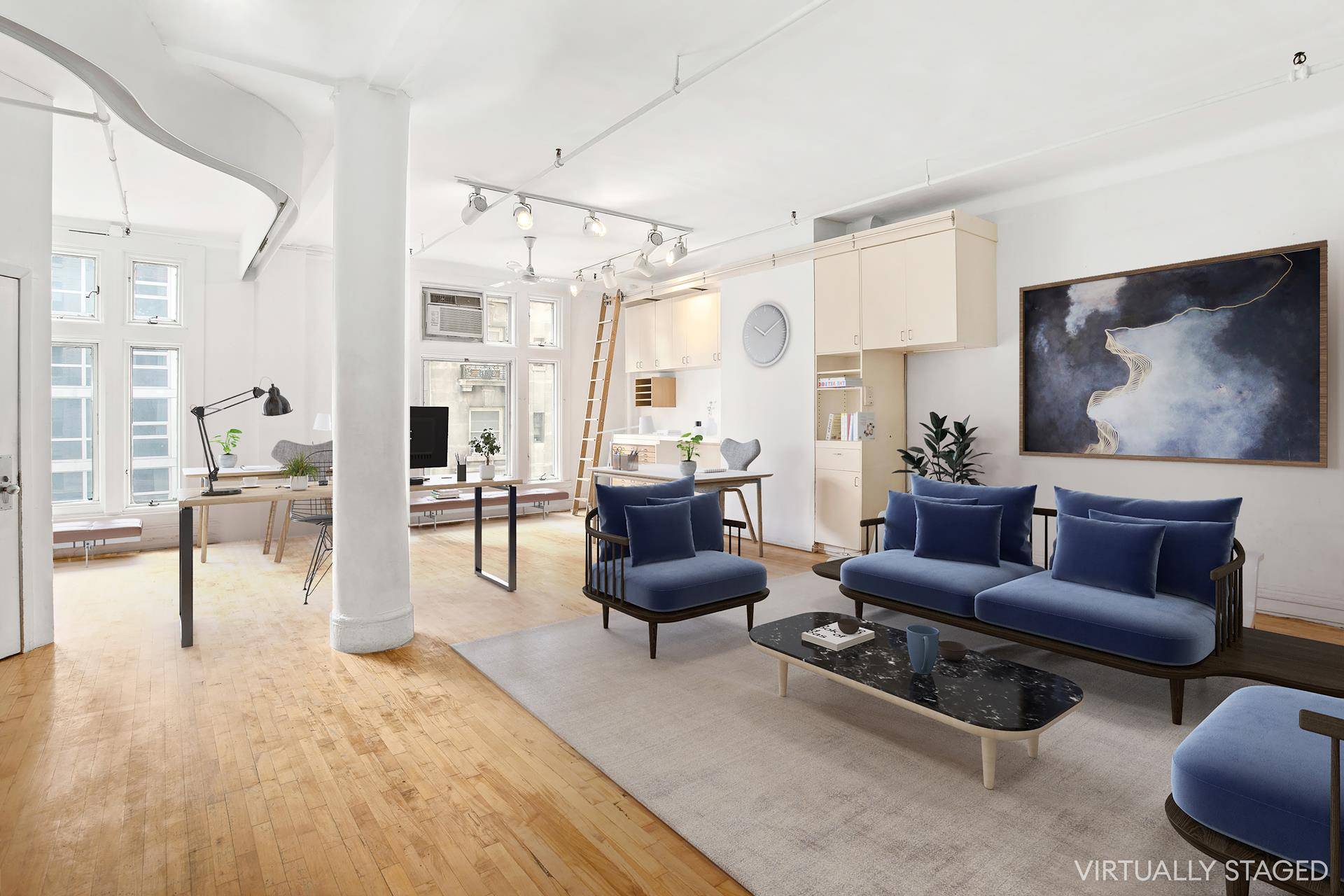 REDUCED PRICE 2, 450, 000 800 PER SQ FTRarely available 3, 000 square foot LEGAL LIVE WORK LOFT in a handsome boutique prewar building, located at 31 WEST 31st ST.