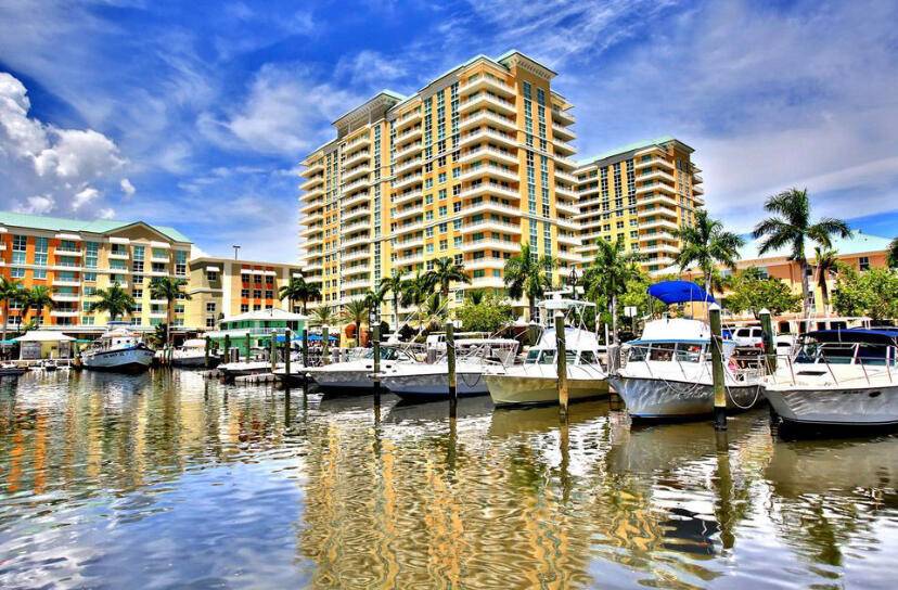 Rarely available and exquisitely renovated 3 2 condo with amazing marina and intracoastal views from a large wrap around balcony.