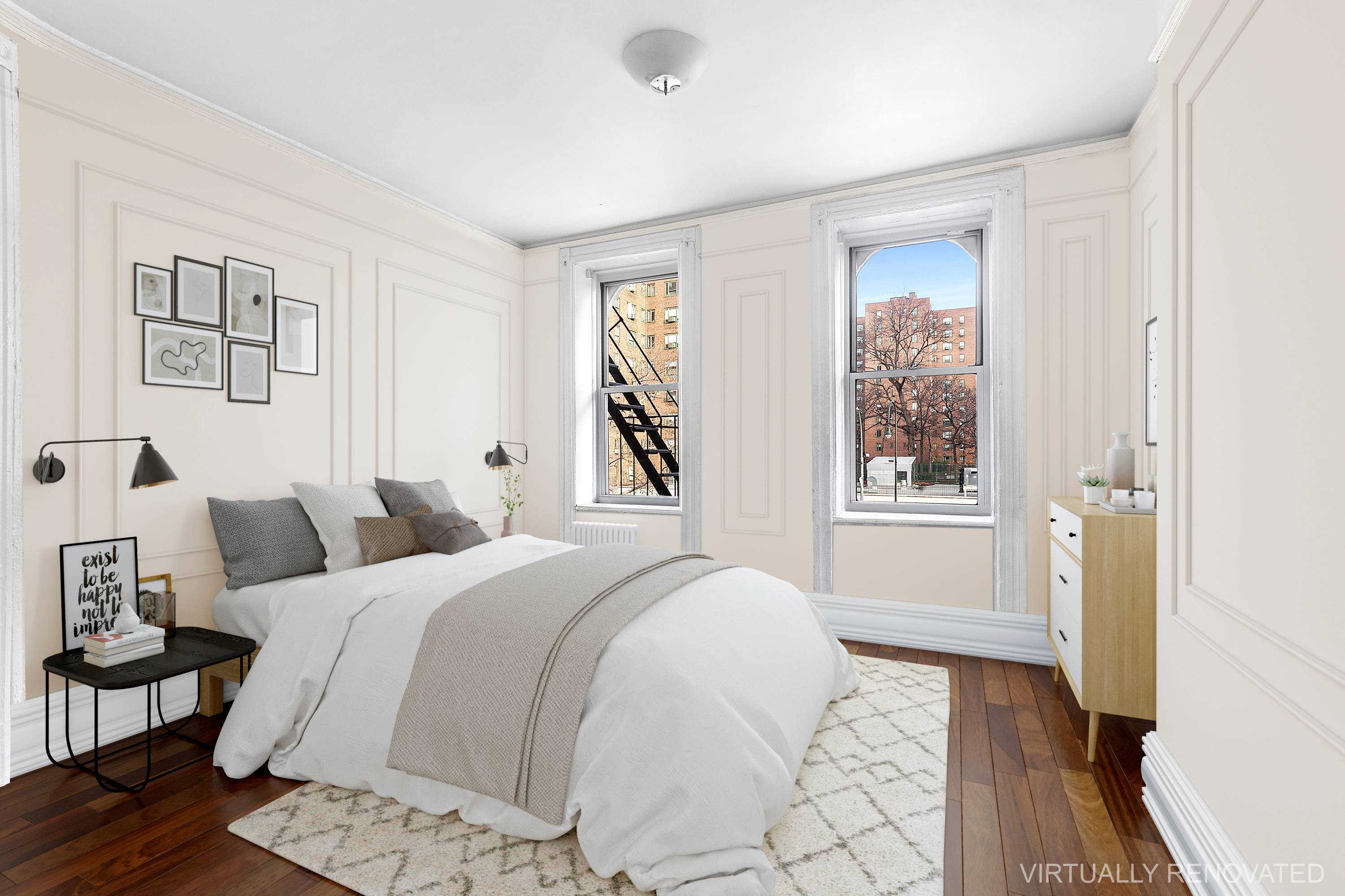 New to the market ! Peaceful and welcoming, this sweet one bedroom apartment in the heart of the East Village is full of old world charm.