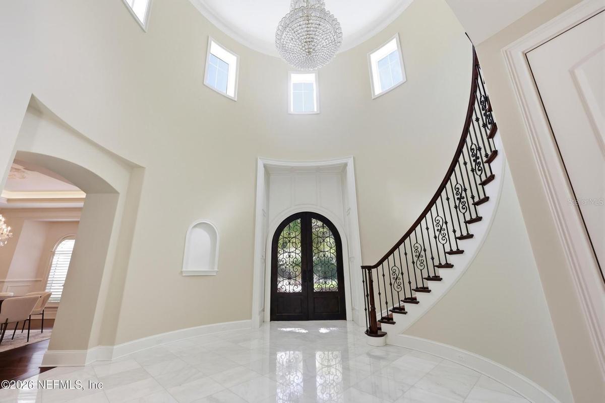 Grand Foyer with Marble Floors