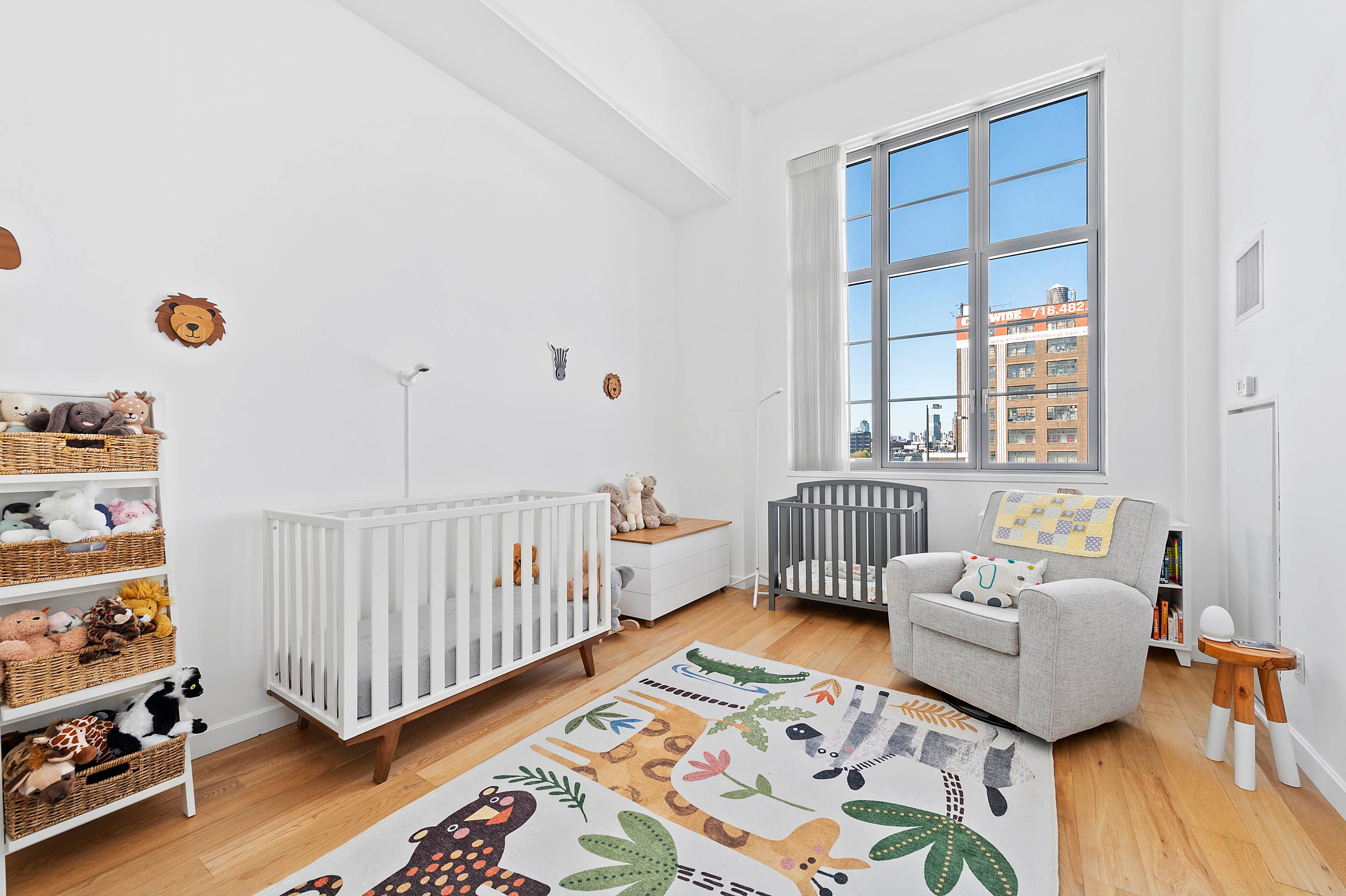 Voluminous 3 bedroom, 3 Full Bath corner sun drenched LOFT with 15' ceilings is now available in Long Island City's original luxury condominium conversions.