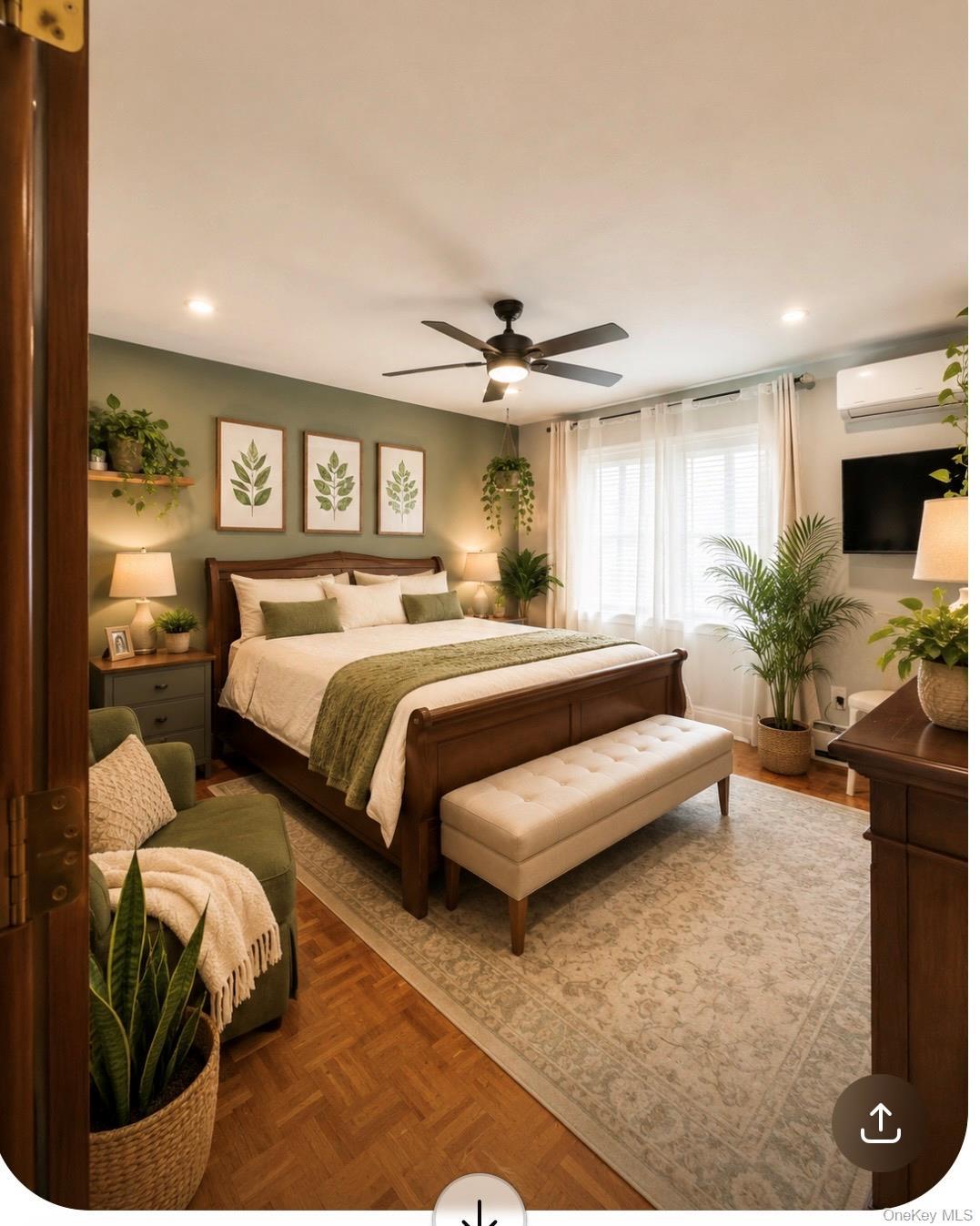 Master BedroomVirtual Staged