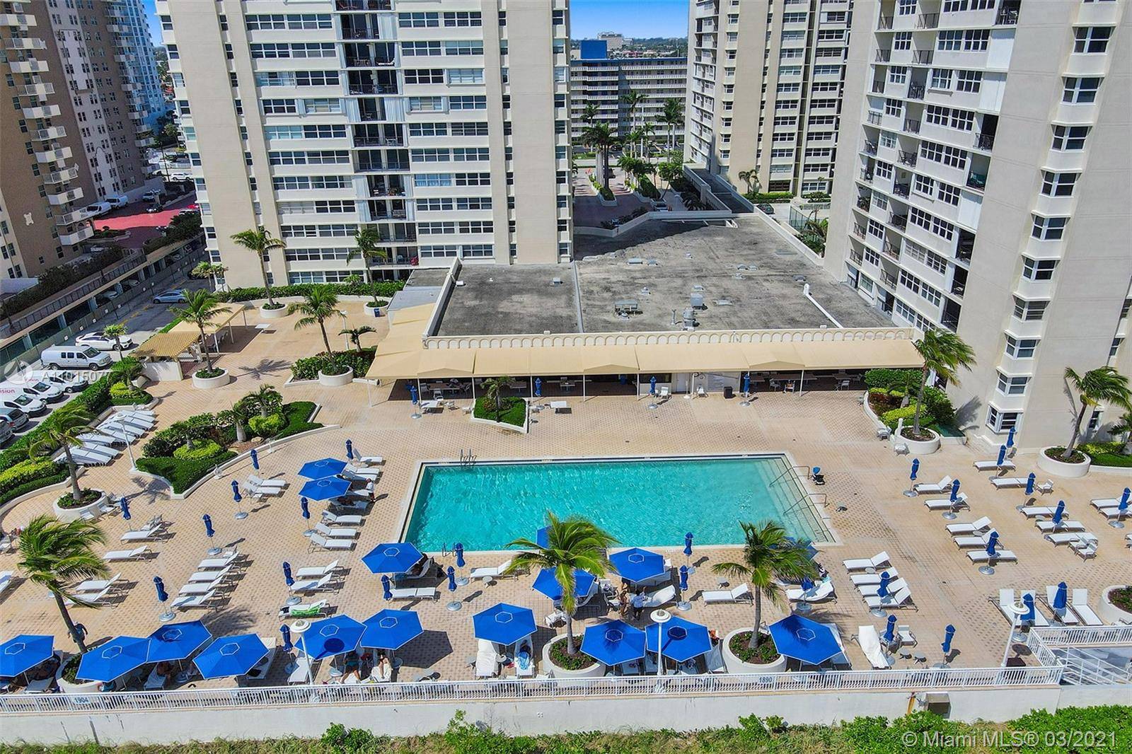 Breathtaking views abound in this meticulously renovated direct ocean city view condo located in Hallandale's highly sought after La Mer Estates.