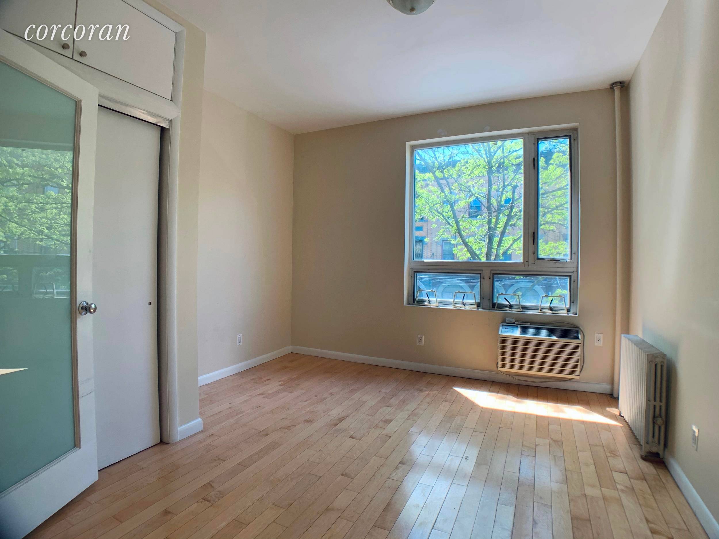 Delightful and sunny Split Layout Two Bedroom Floor through apartment on Kingsland Avenue in Greenpoint.