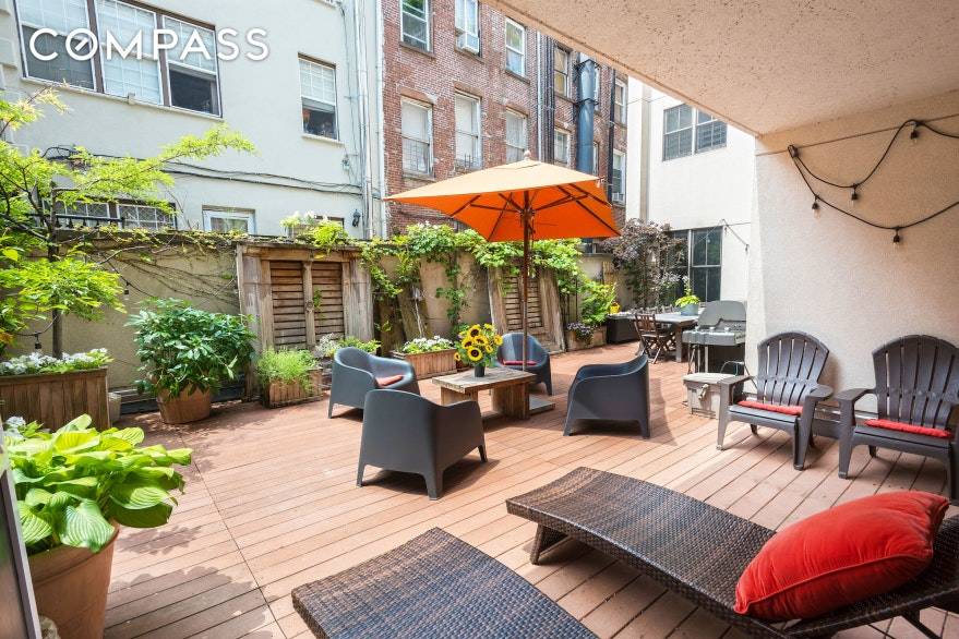 Private Outdoor Space amp ; Deeded Parking Included in this Boutique Building Drive up to 4 Water Street and pull in the garage to your own deeded parking space.